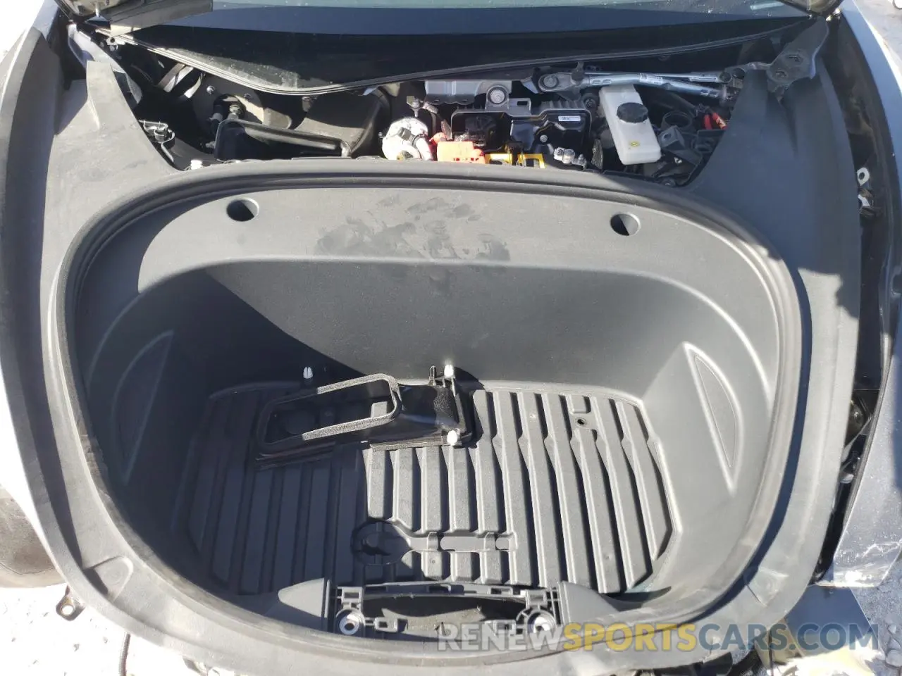 7 fotografías del automóvil dañado 5YJ3E1EC2MF037761 TESLA MODEL 3 2021