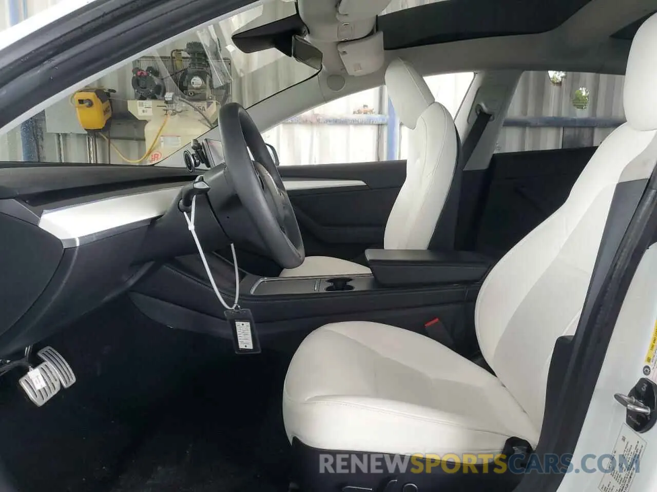 7 fotografías del automóvil dañado 5YJ3E1EC2MF061168 TESLA MODEL 3 2021