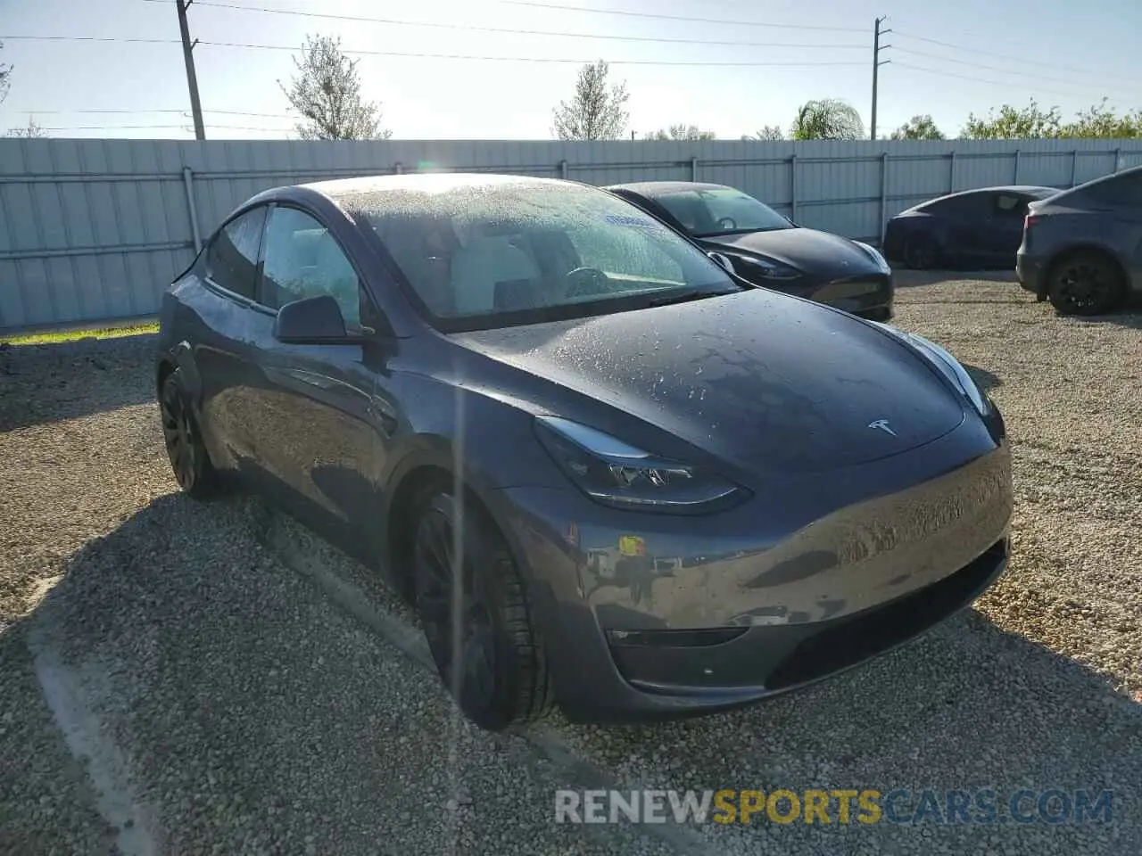 4 fotografías del automóvil dañado 5YJ3E1EC2MF856219 TESLA MODEL 3 2021