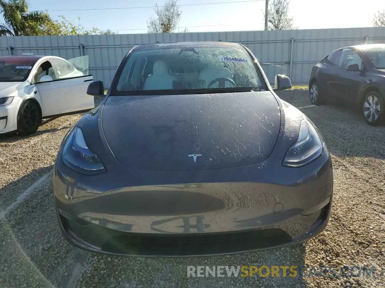 5 fotografías del automóvil dañado 5YJ3E1EC2MF856219 TESLA MODEL 3 2021