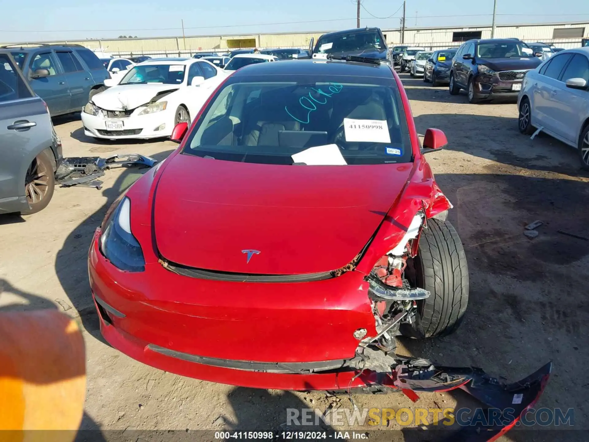 11 fotografías del automóvil dañado 5YJ3E1EC2MF926060 TESLA MODEL 3 2021