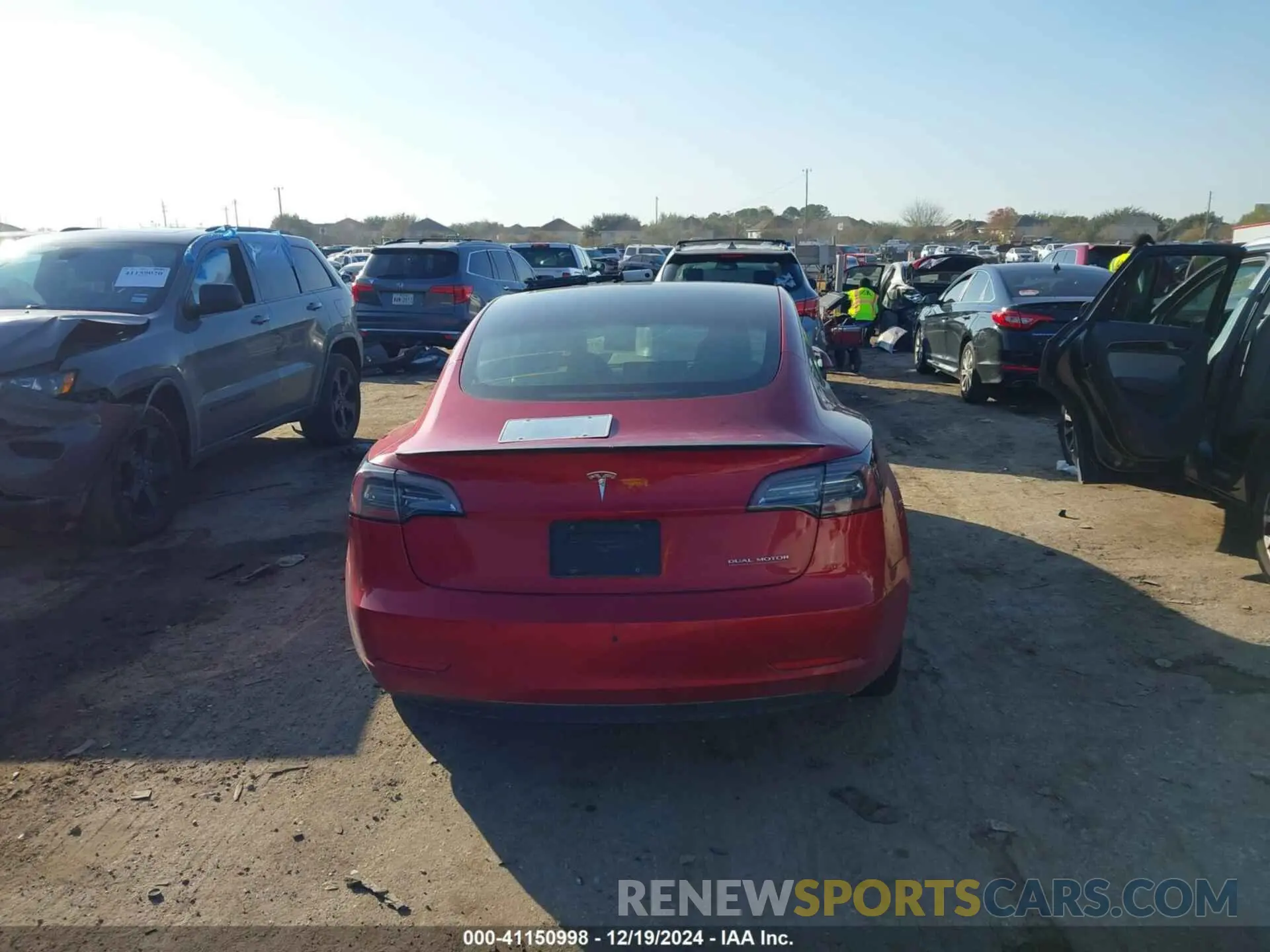 15 fotografías del automóvil dañado 5YJ3E1EC2MF926060 TESLA MODEL 3 2021