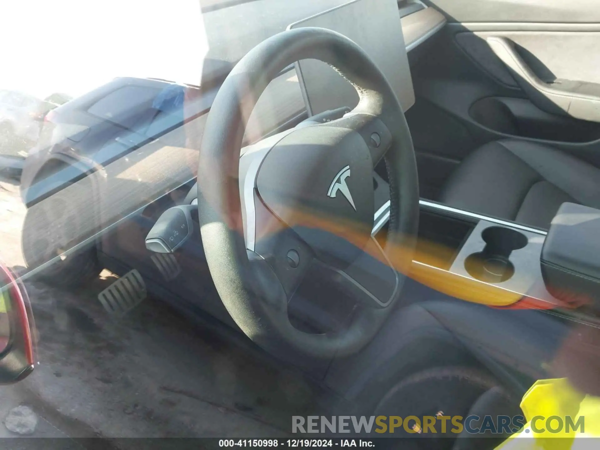 7 fotografías del automóvil dañado 5YJ3E1EC2MF926060 TESLA MODEL 3 2021