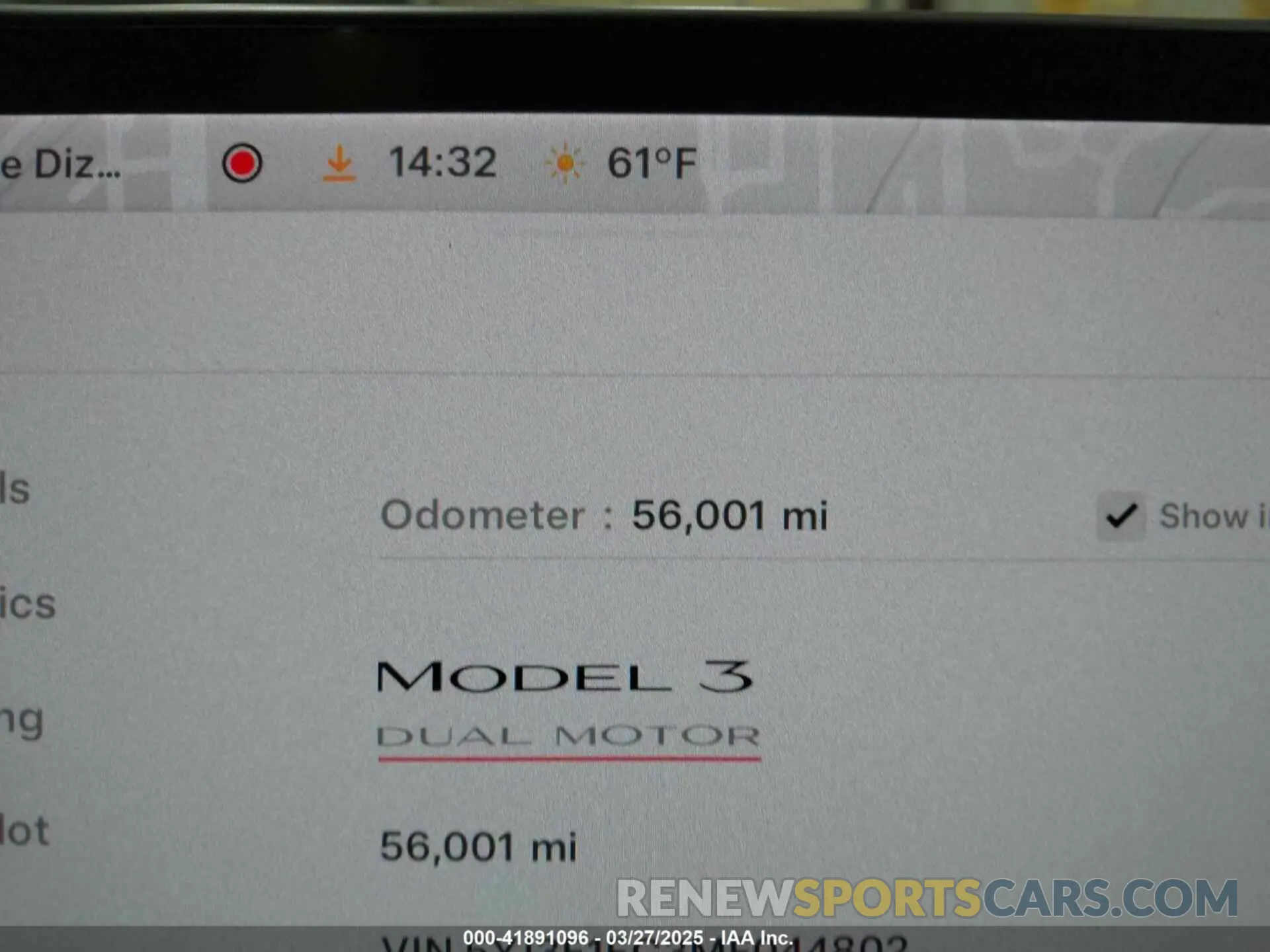 7 fotografías del automóvil dañado 5YJ3E1EC3MF044802 TESLA MODEL 3 2021