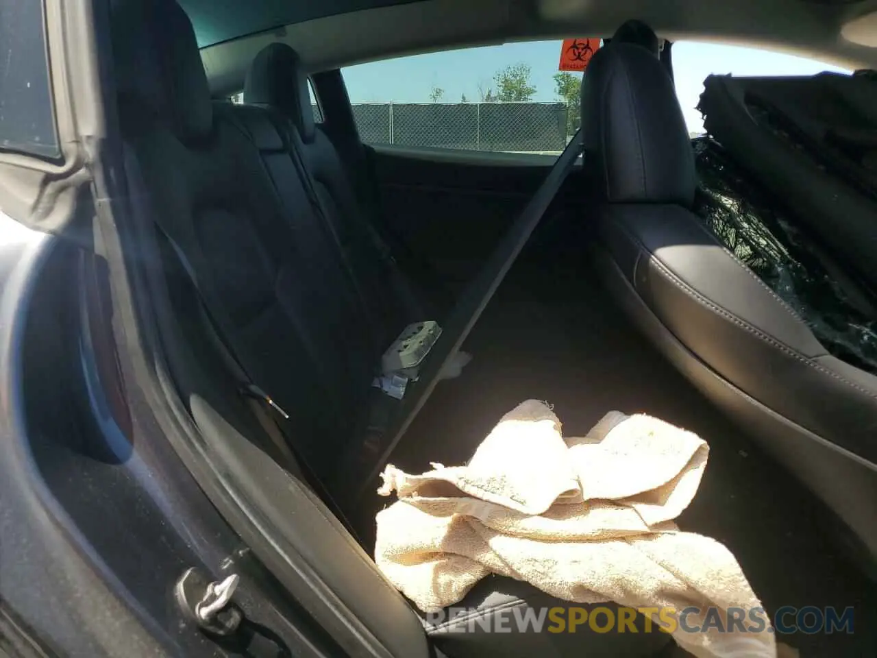 10 fotografías del automóvil dañado 5YJ3E1EC3MF078531 TESLA MODEL 3 2021