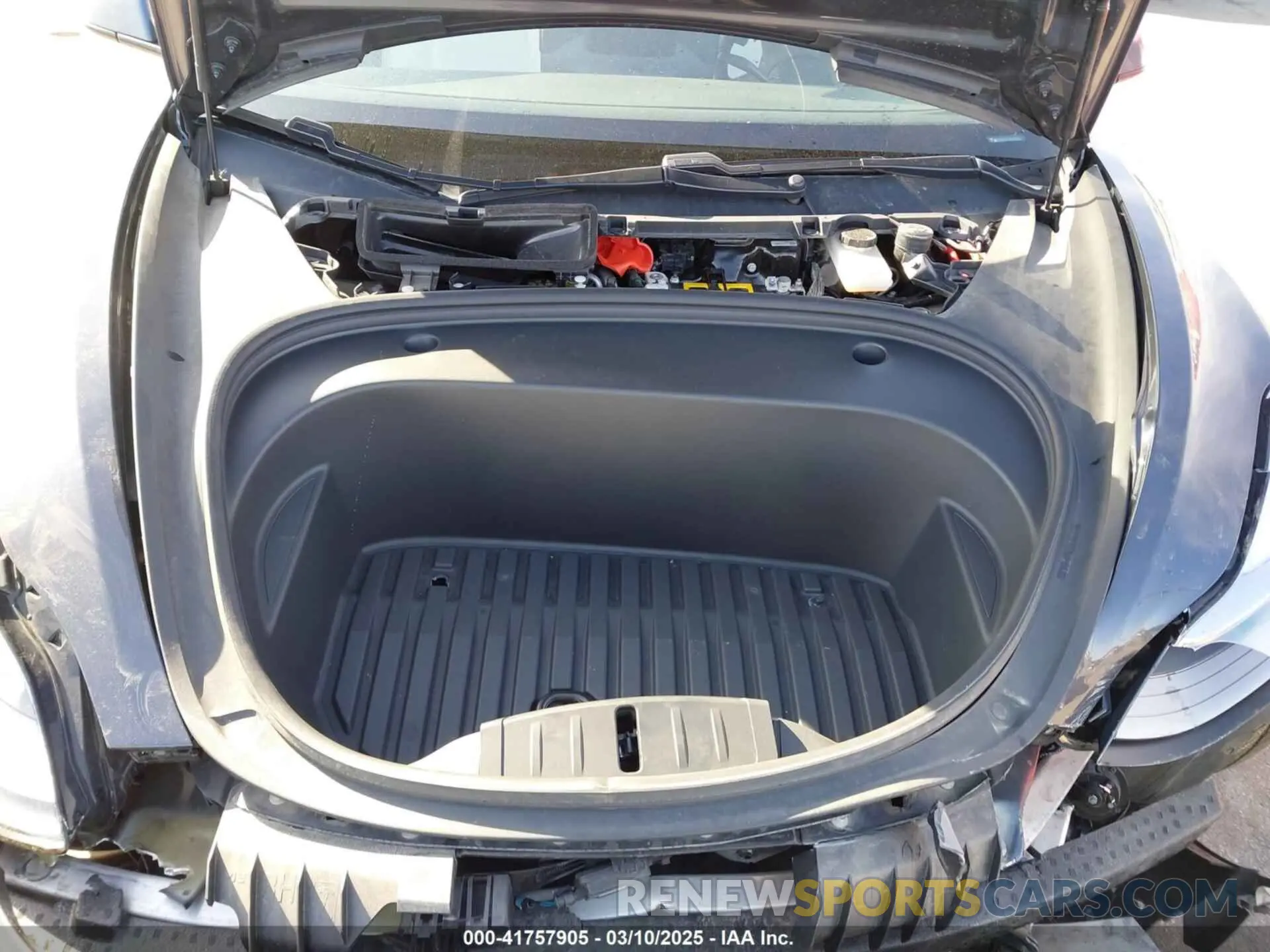 10 fotografías del automóvil dañado 5YJ3E1EC3MF082532 TESLA MODEL 3 2021