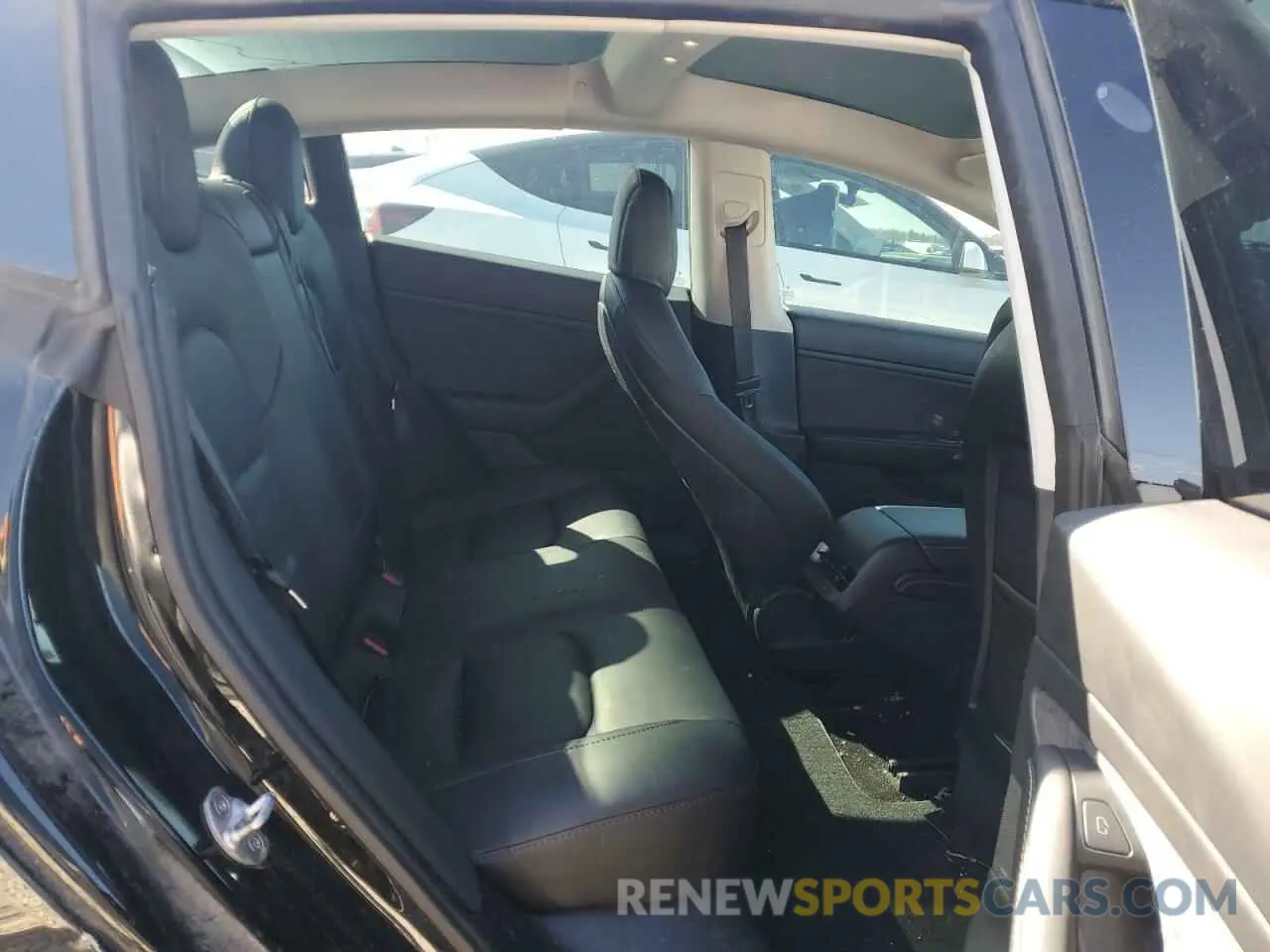 10 fotografías del automóvil dañado 5YJ3E1EC3MF849828 TESLA MODEL 3 2021