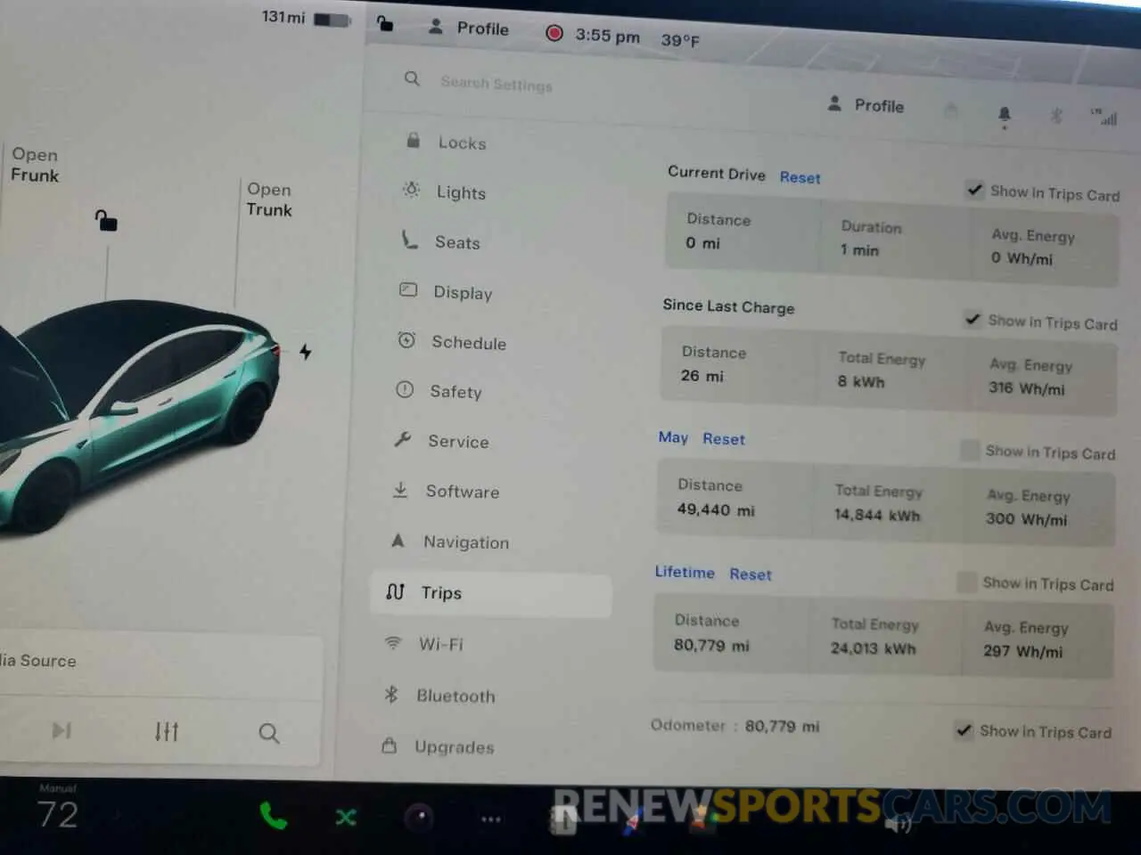 9 fotografías del automóvil dañado 5YJ3E1EC3MF849828 TESLA MODEL 3 2021