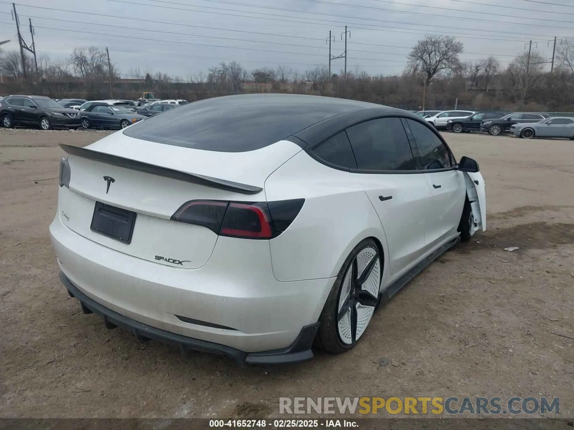 20 fotografías del automóvil dañado 5YJ3E1EC5MF059625 TESLA MODEL 3 2021