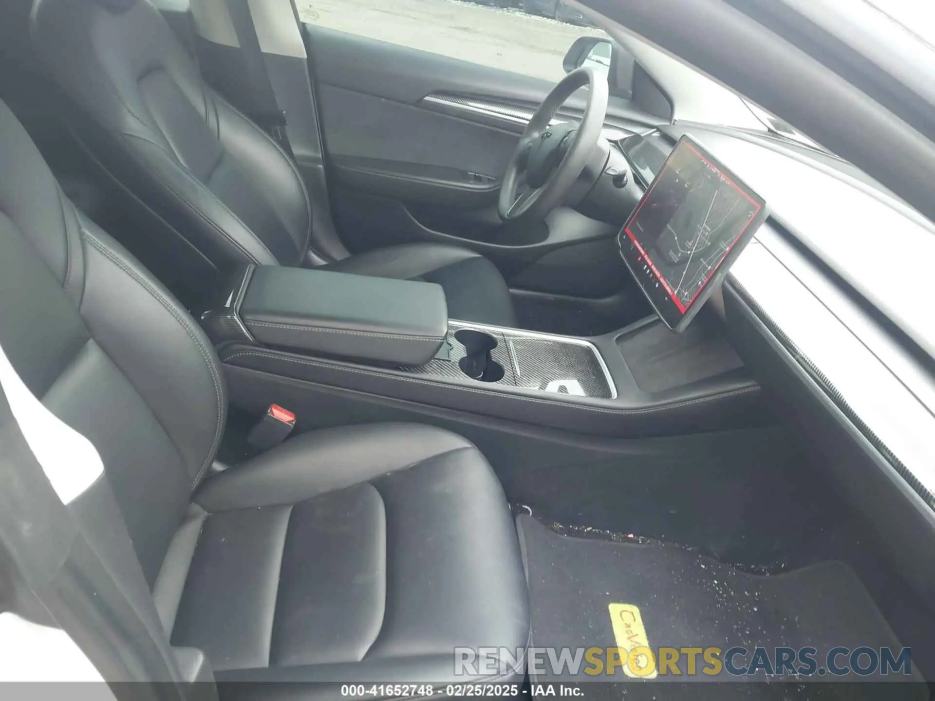 5 fotografías del automóvil dañado 5YJ3E1EC5MF059625 TESLA MODEL 3 2021