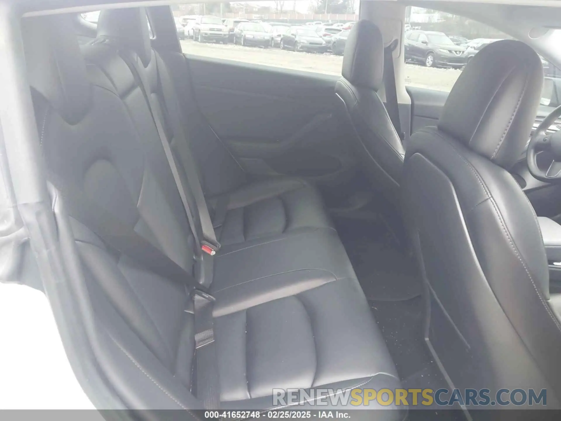 8 fotografías del automóvil dañado 5YJ3E1EC5MF059625 TESLA MODEL 3 2021