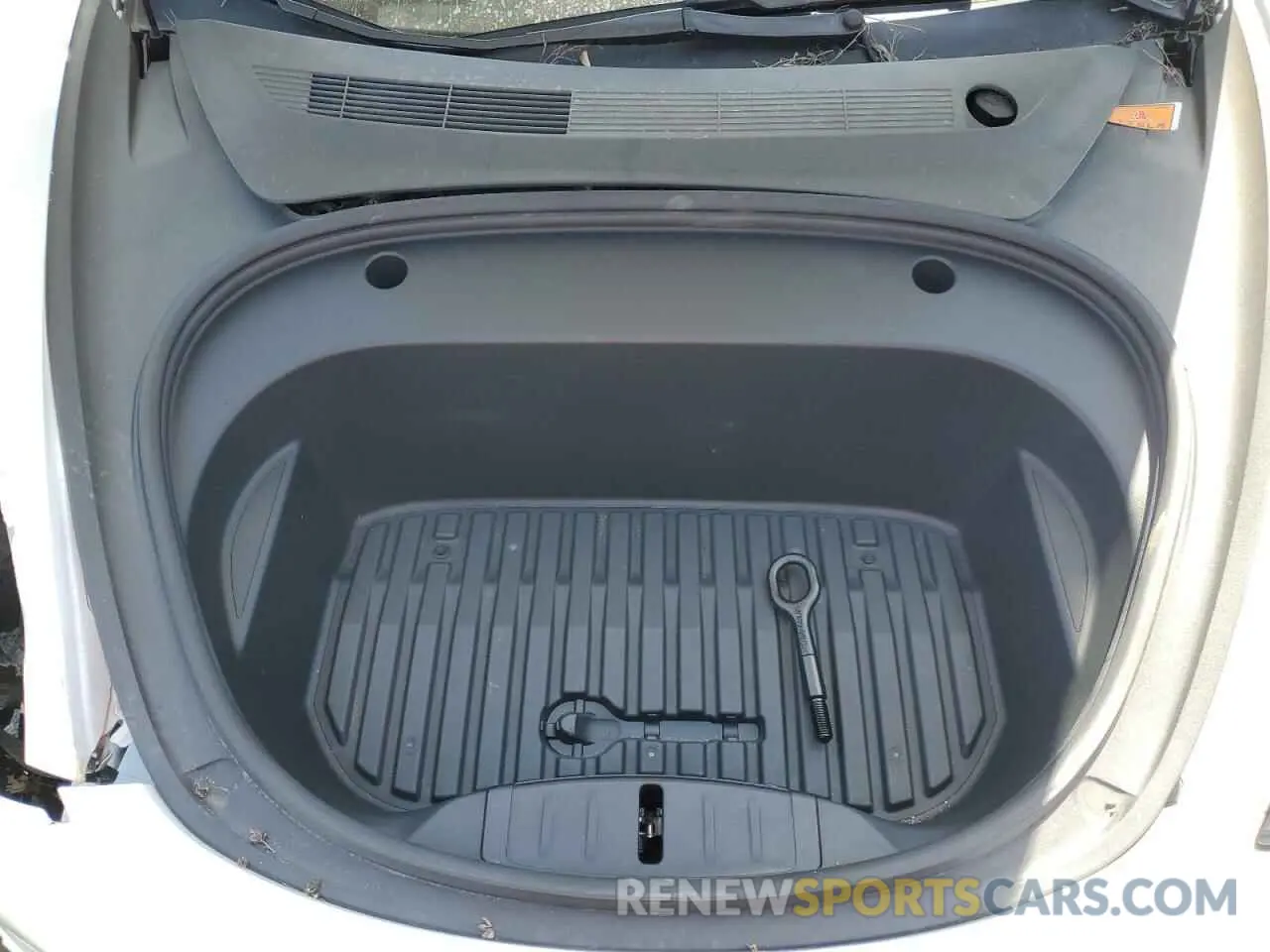 11 fotografías del automóvil dañado 5YJ3E1EC5MF076277 TESLA MODEL 3 2021