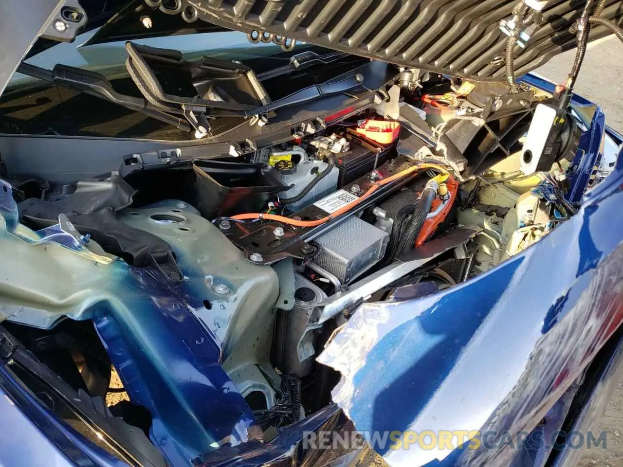 7 fotografías del automóvil dañado 5YJ3E1EC5MF076280 TESLA MODEL 3 2021
