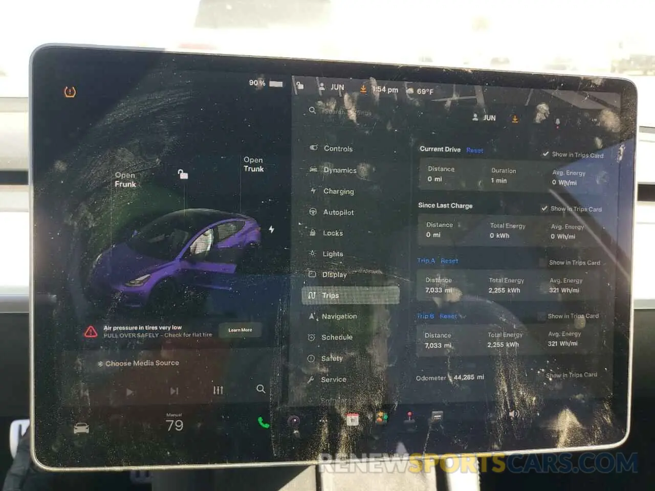 9 fotografías del automóvil dañado 5YJ3E1EC5MF077493 TESLA MODEL 3 2021