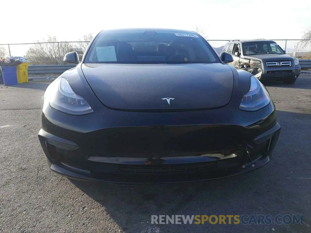 5 fotografías del automóvil dañado 5YJ3E1EC5MF093659 TESLA MODEL 3 2021