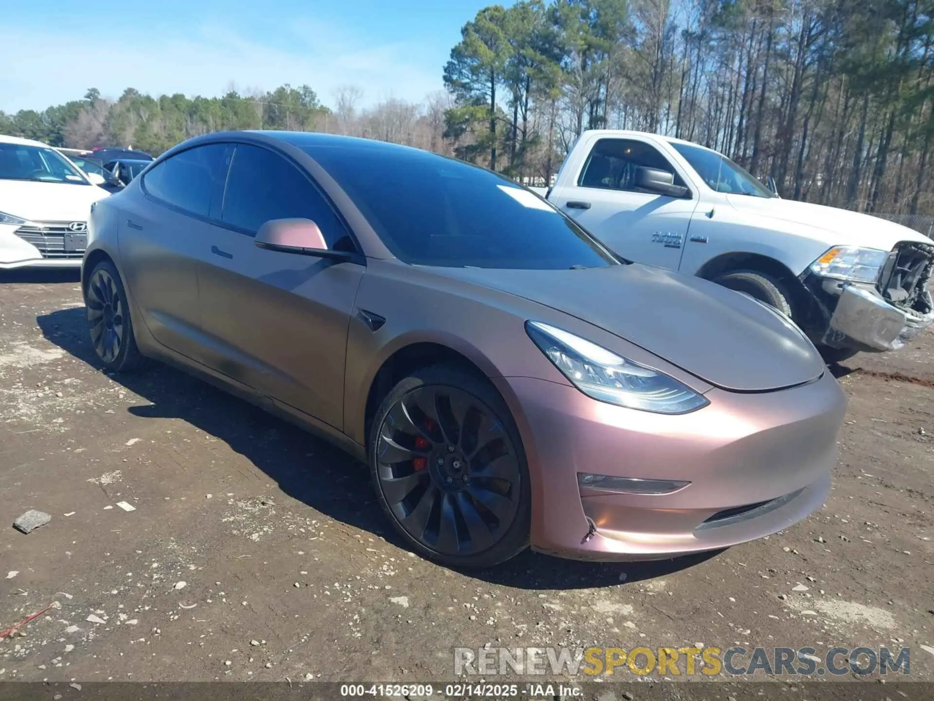1 fotografías del automóvil dañado 5YJ3E1EC5MF849832 TESLA MODEL 3 2021