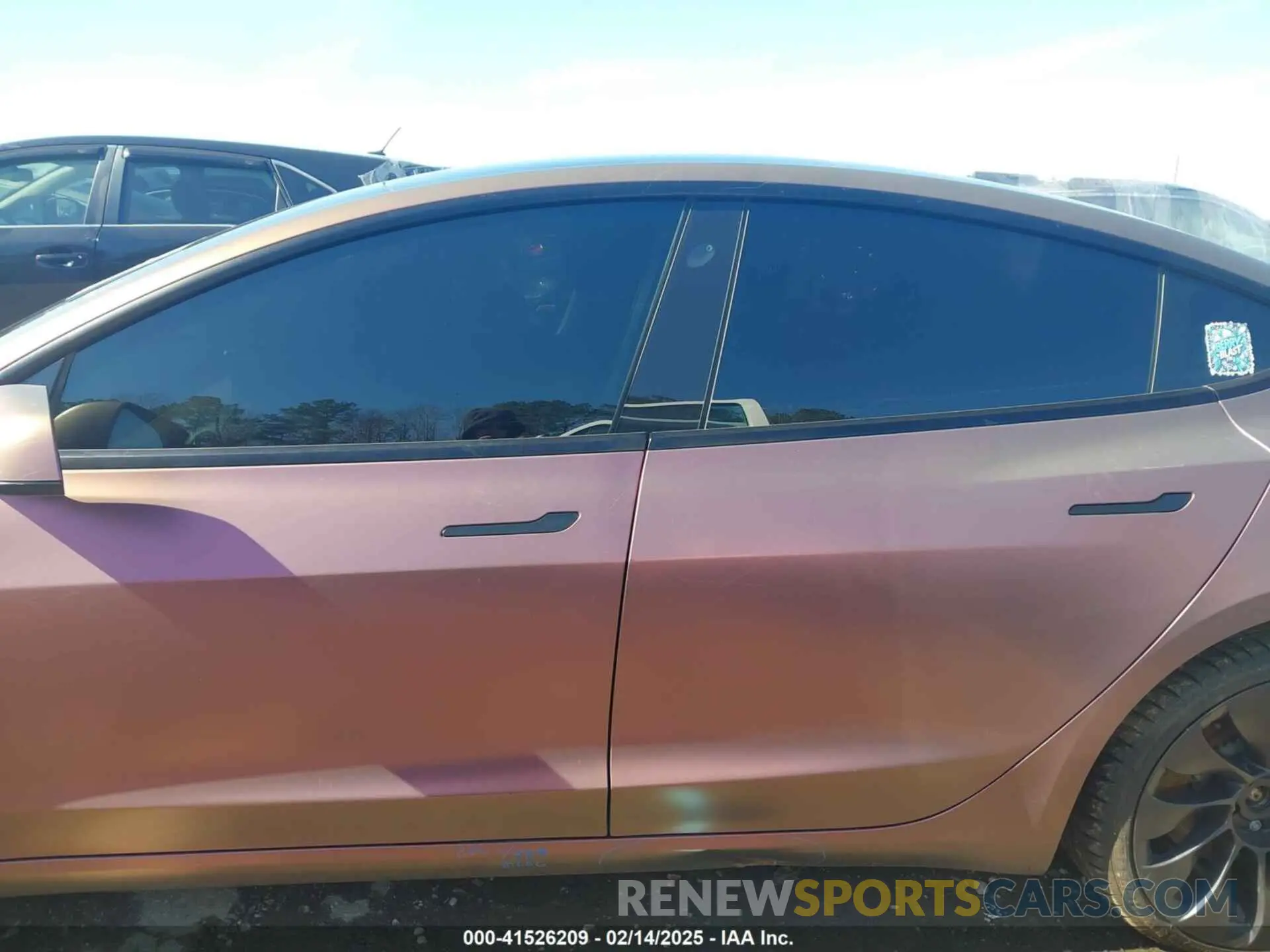 15 fotografías del automóvil dañado 5YJ3E1EC5MF849832 TESLA MODEL 3 2021