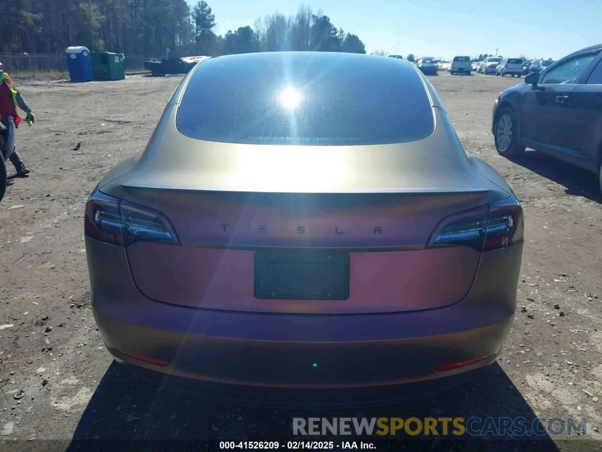 17 fotografías del automóvil dañado 5YJ3E1EC5MF849832 TESLA MODEL 3 2021