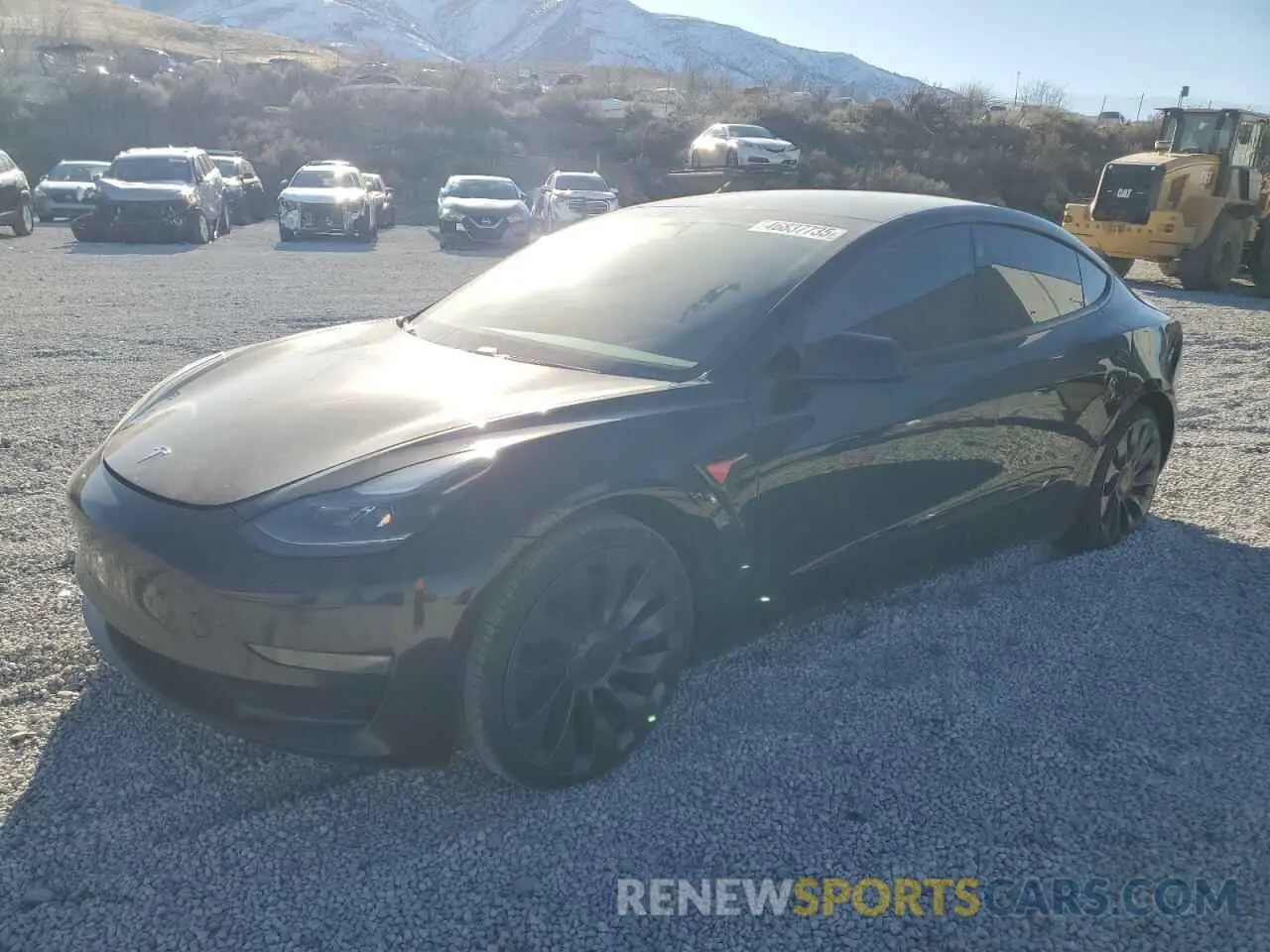 1 fotografías del automóvil dañado 5YJ3E1EC6MF935716 TESLA MODEL 3 2021