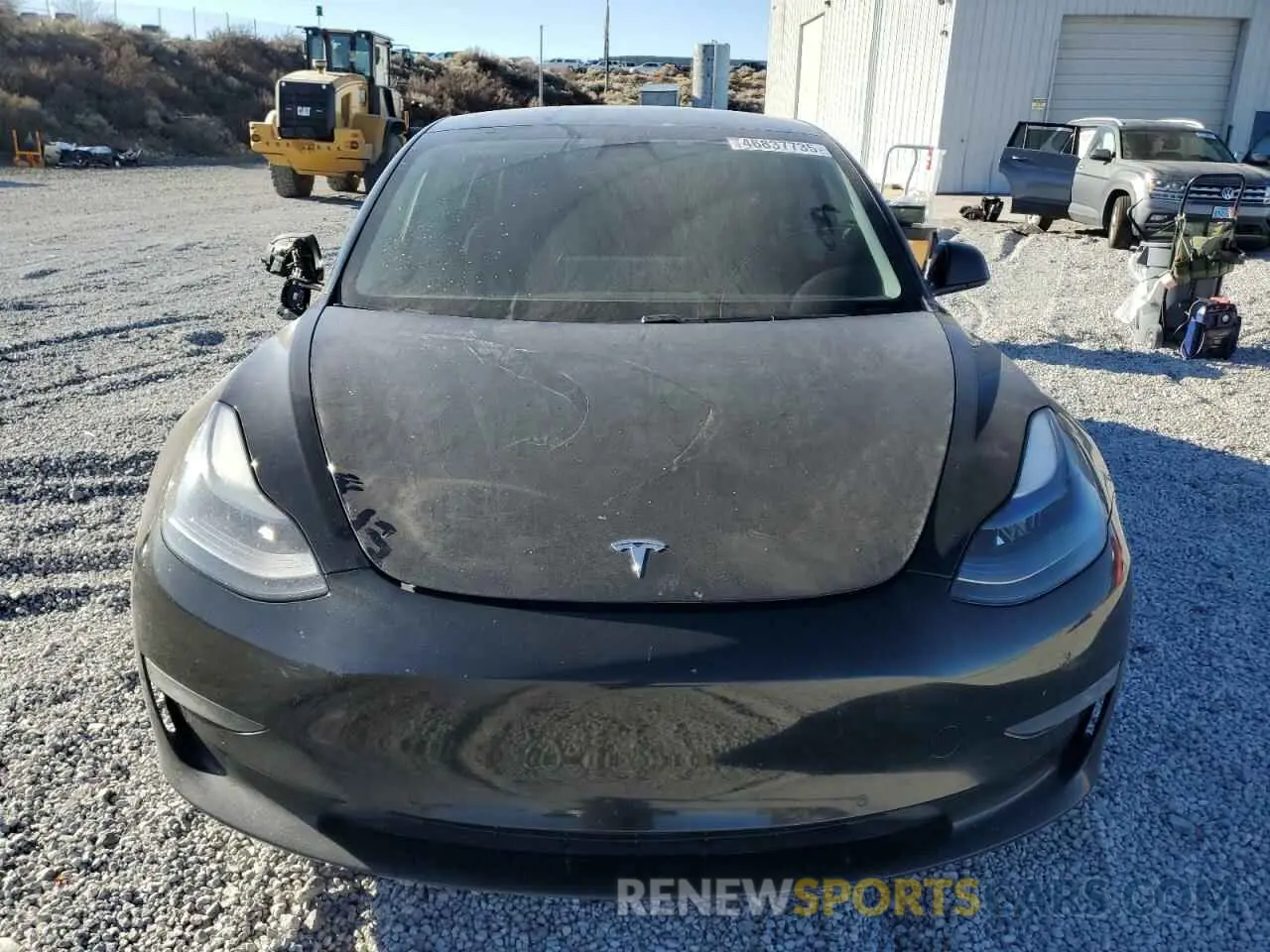 5 fotografías del automóvil dañado 5YJ3E1EC6MF935716 TESLA MODEL 3 2021