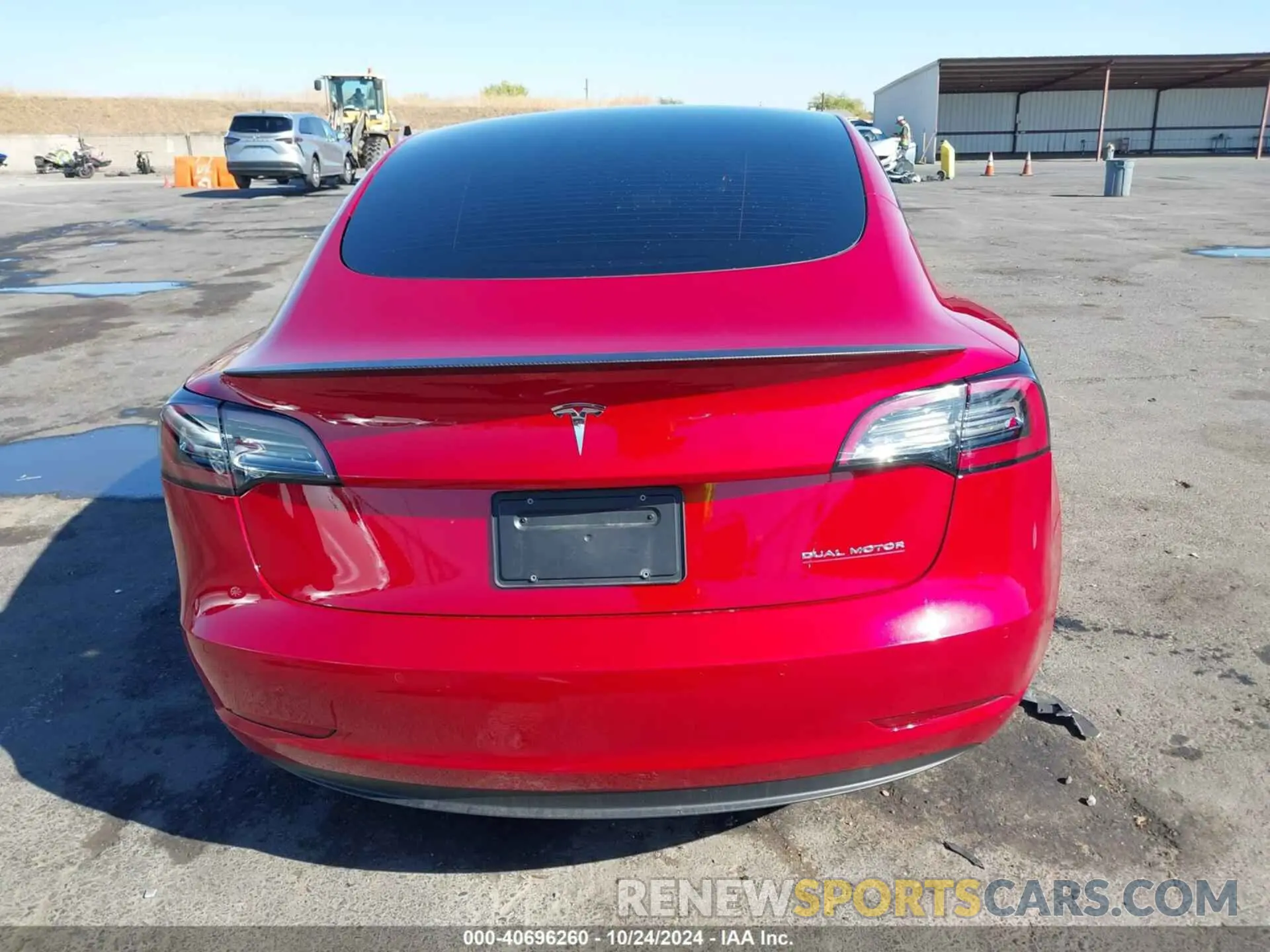 17 fotografías del automóvil dañado 5YJ3E1EC7MF001631 TESLA MODEL 3 2021