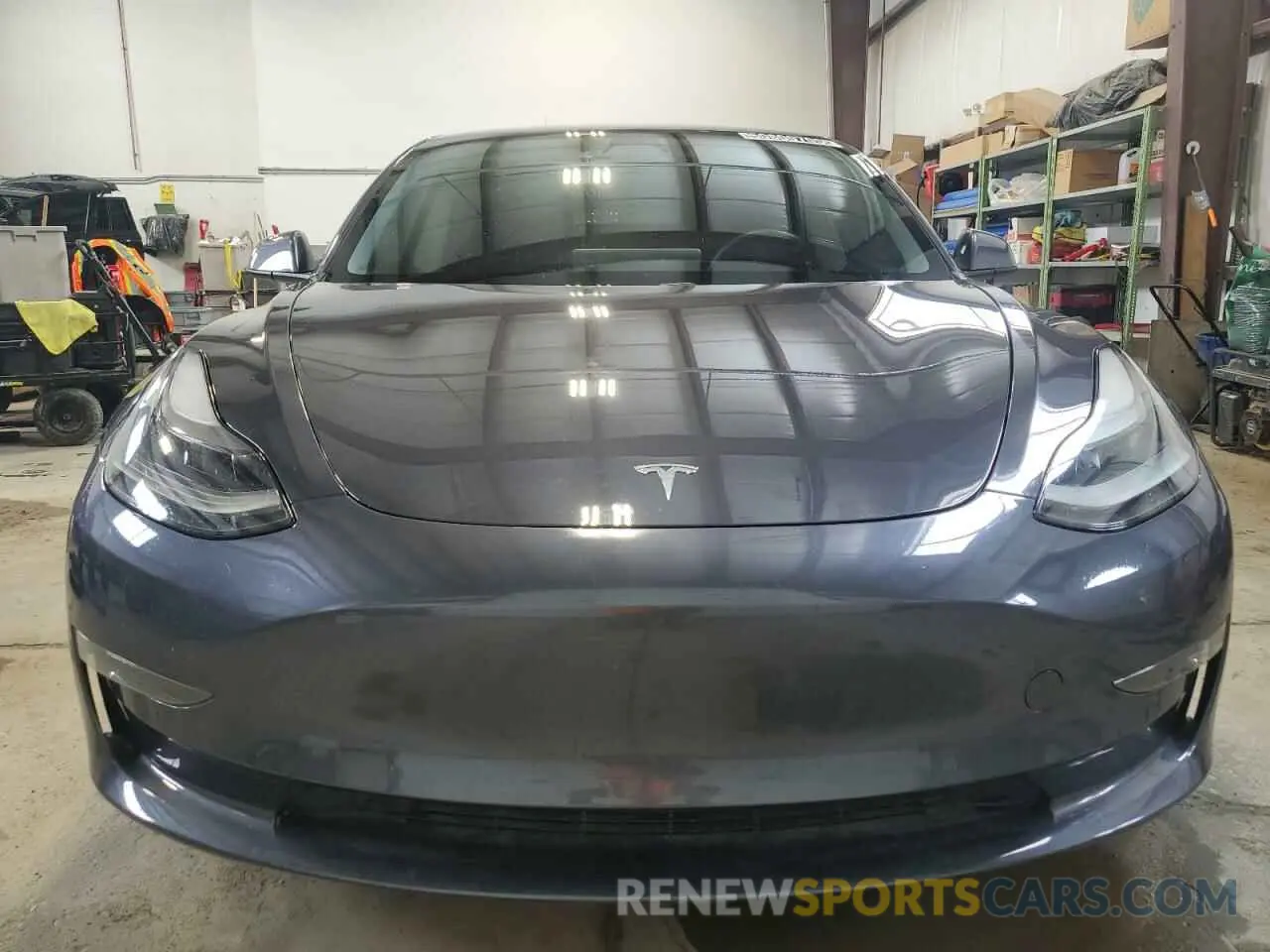 5 fotografías del automóvil dañado 5YJ3E1EC7MF063403 TESLA MODEL 3 2021