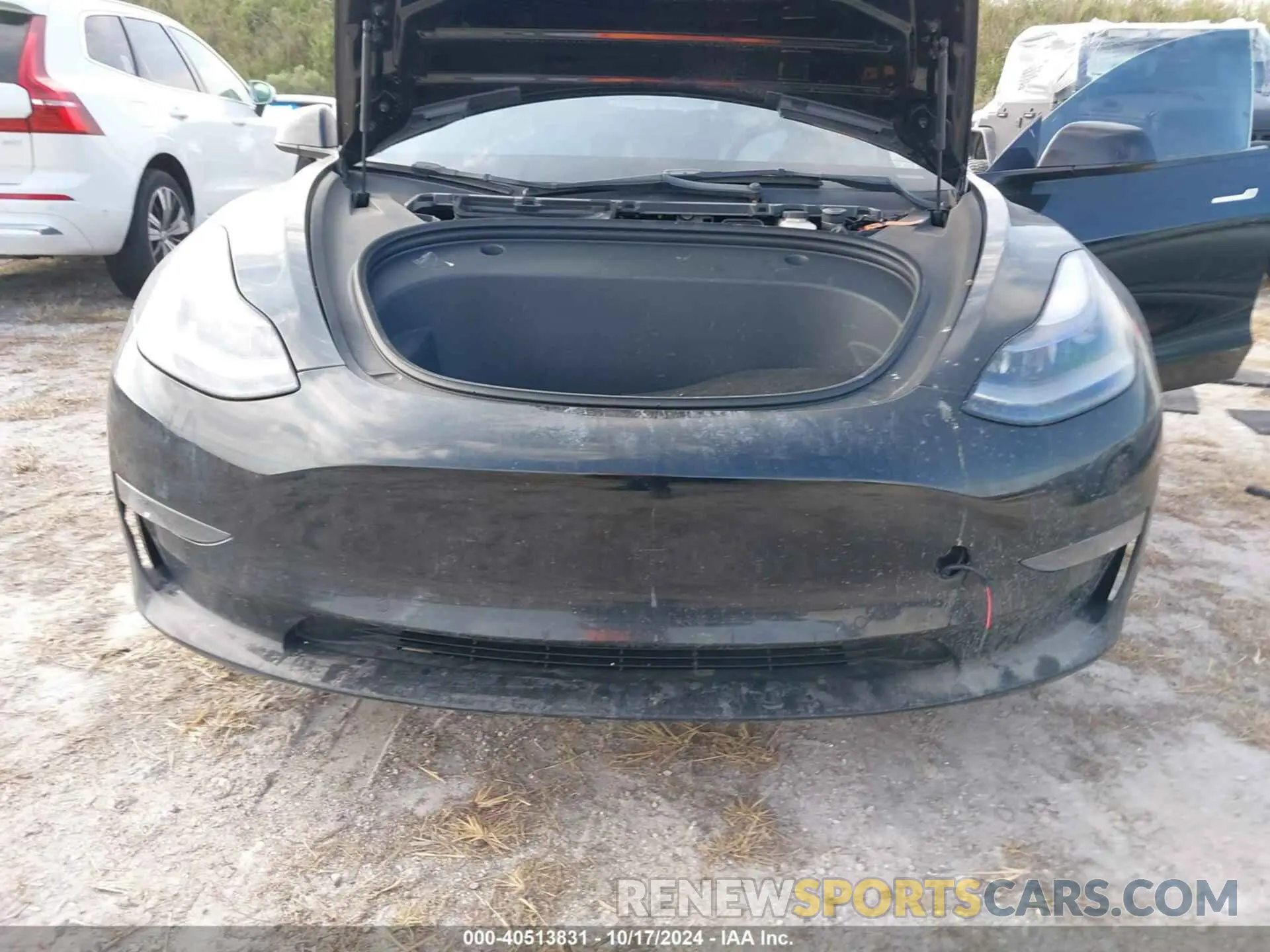 6 fotografías del automóvil dañado 5YJ3E1EC7MF092545 TESLA MODEL 3 2021