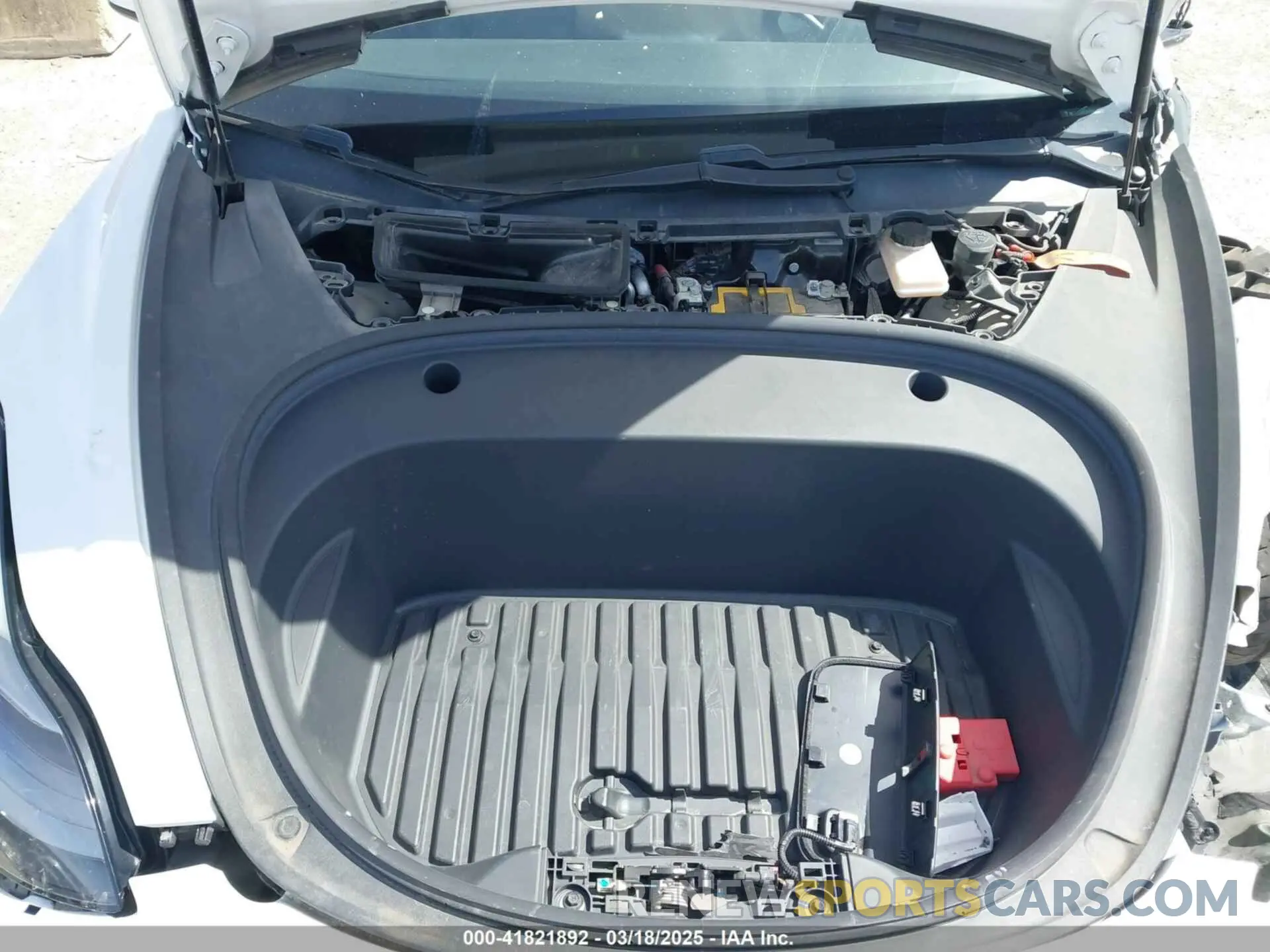 10 fotografías del automóvil dañado 5YJ3E1EC8MF044388 TESLA MODEL 3 2021