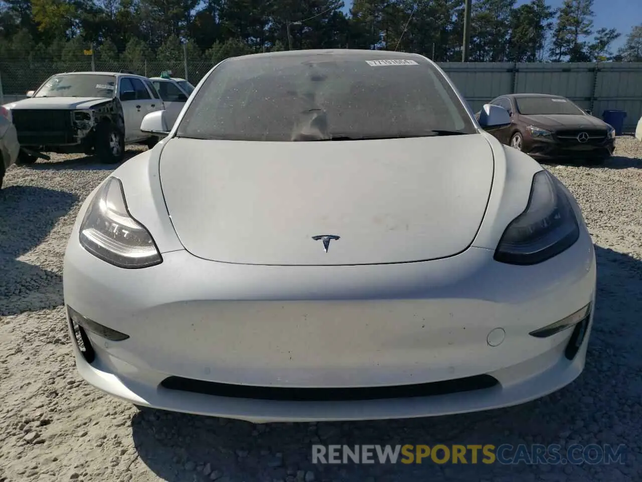 5 fotografías del automóvil dañado 5YJ3E1EC8MF850909 TESLA MODEL 3 2021
