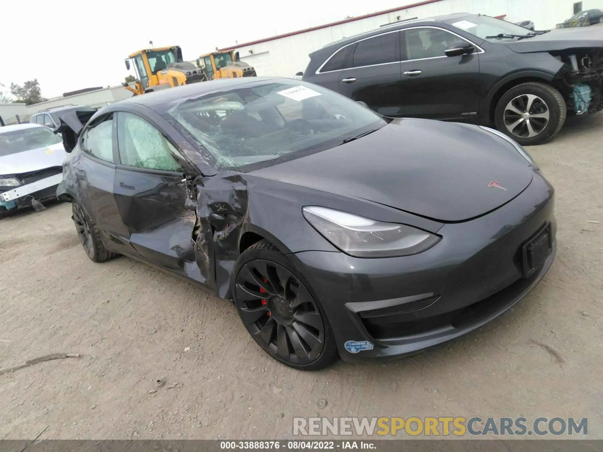 1 fotografías del automóvil dañado 5YJ3E1EC8MF984738 TESLA MODEL 3 2021
