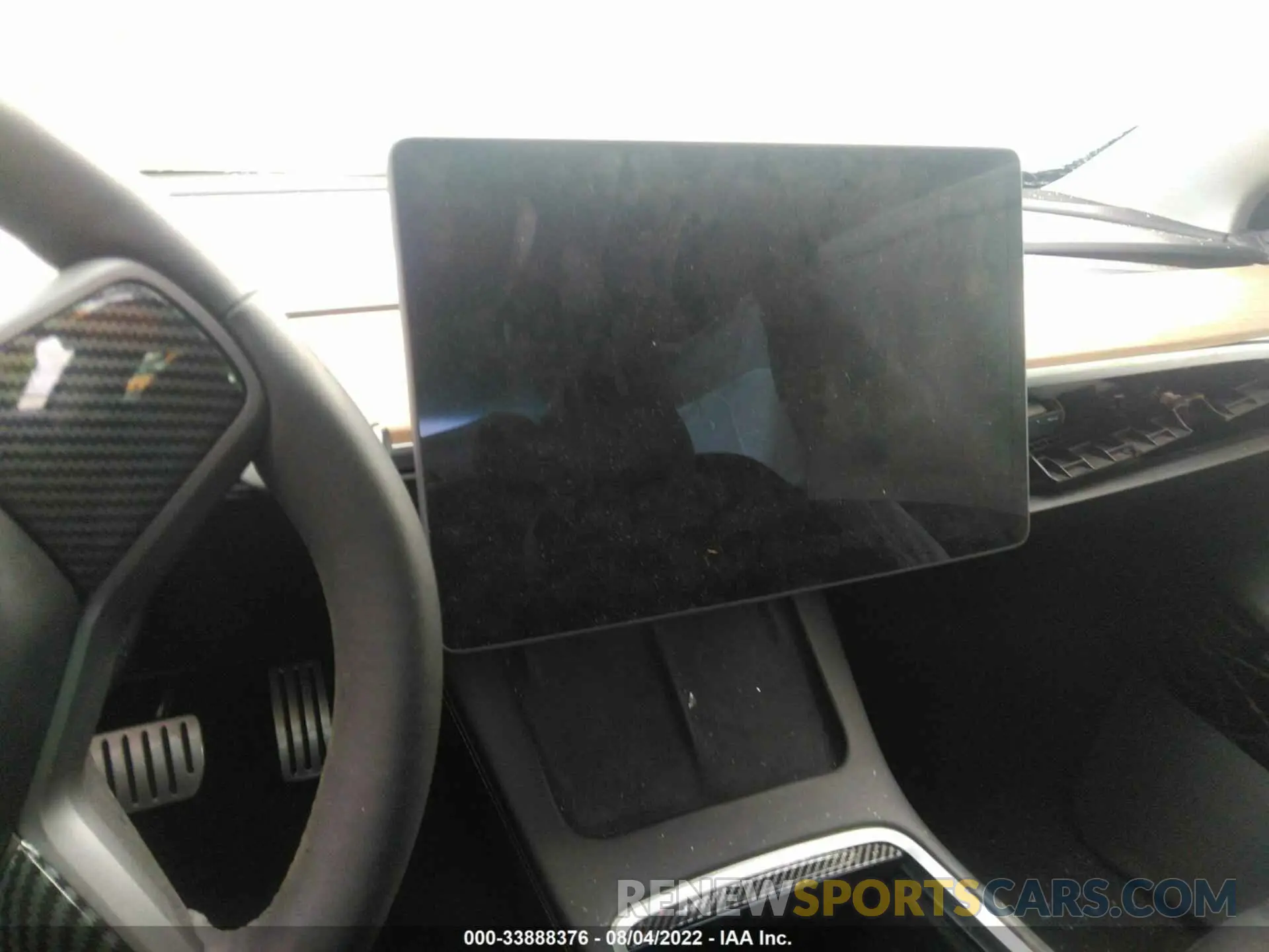 7 fotografías del automóvil dañado 5YJ3E1EC8MF984738 TESLA MODEL 3 2021
