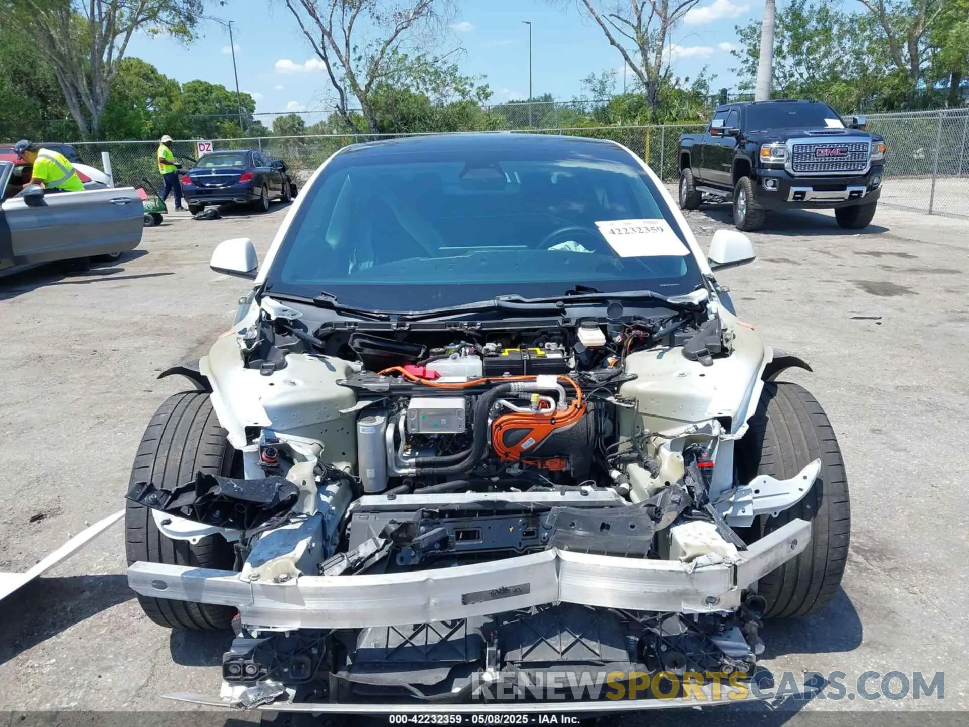 13 fotografías del automóvil dañado 5YJ3E1EC8MF984920 TESLA MODEL 3 2021