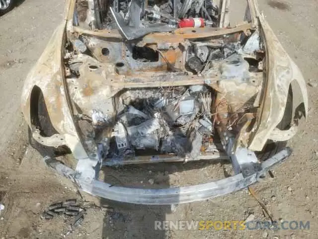 7 fotografías del automóvil dañado 5YJ3E1EC9MF059613 TESLA MODEL 3 2021