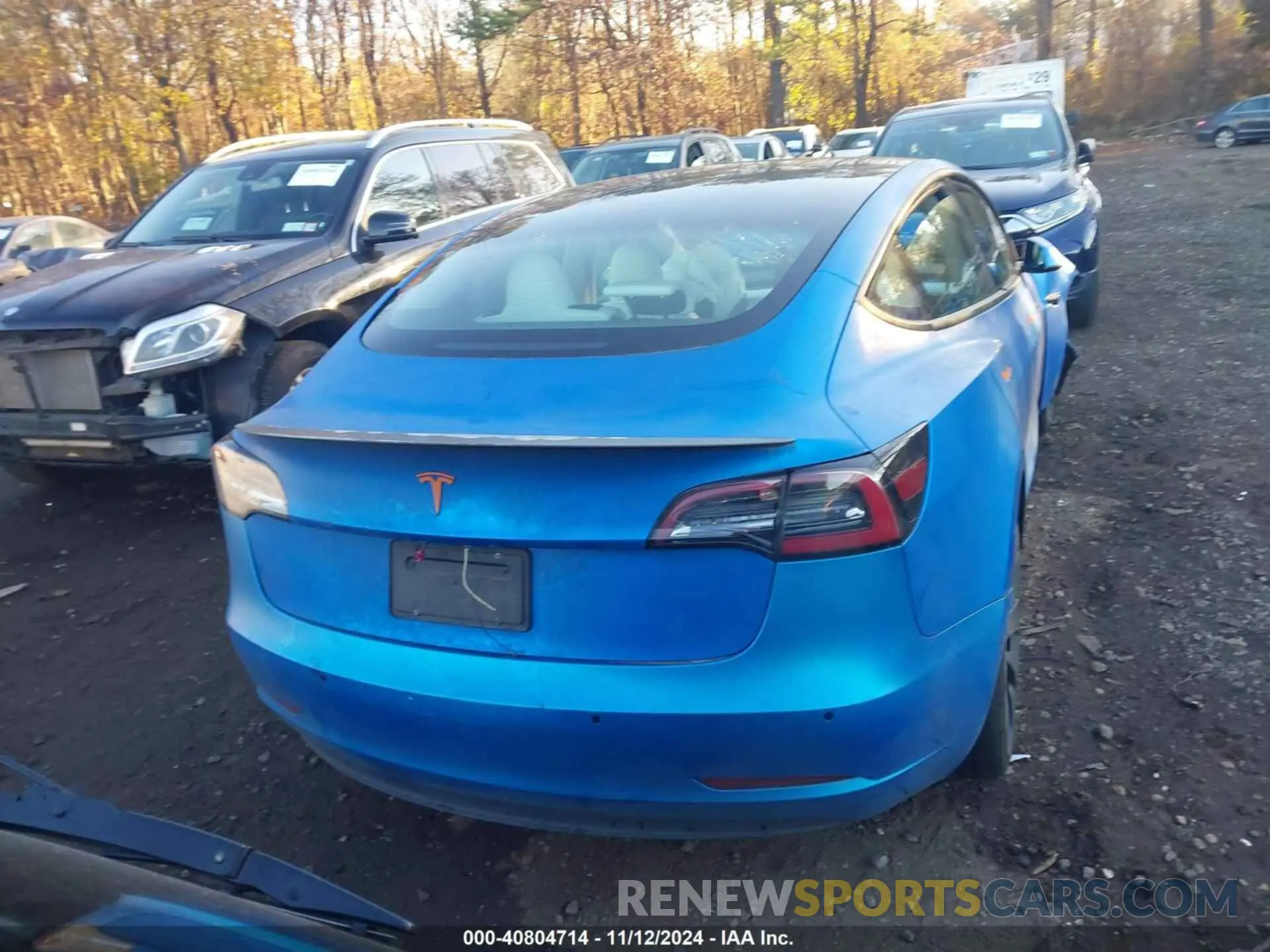 15 fotografías del automóvil dañado 5YJ3E1EC9MF059675 TESLA MODEL 3 2021