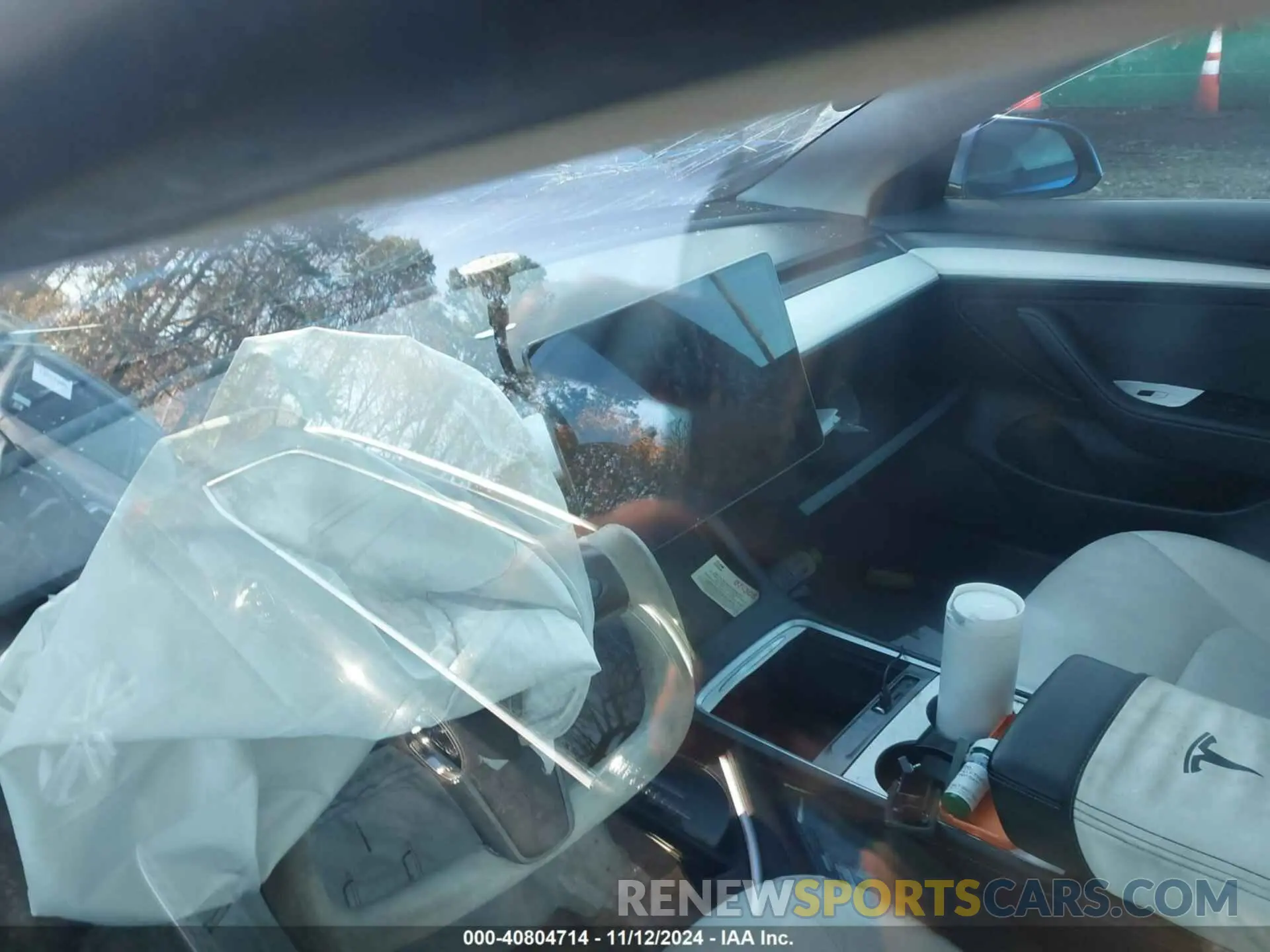 16 fotografías del automóvil dañado 5YJ3E1EC9MF059675 TESLA MODEL 3 2021