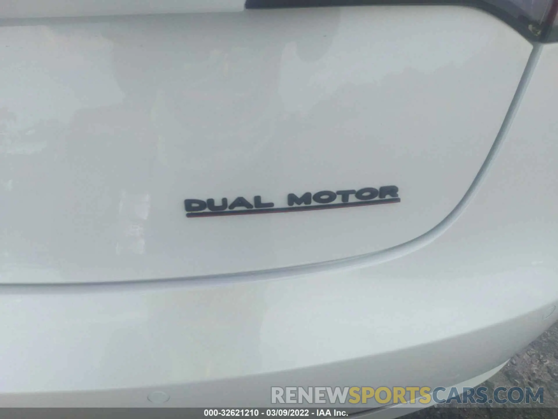 10 fotografías del automóvil dañado 5YJ3E1EC9MF060373 TESLA MODEL 3 2021