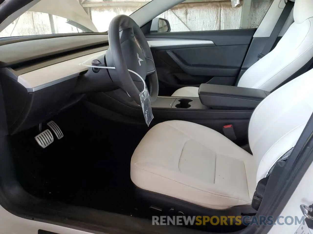 7 fotografías del automóvil dañado 5YJ3E1EC9MF062673 TESLA MODEL 3 2021