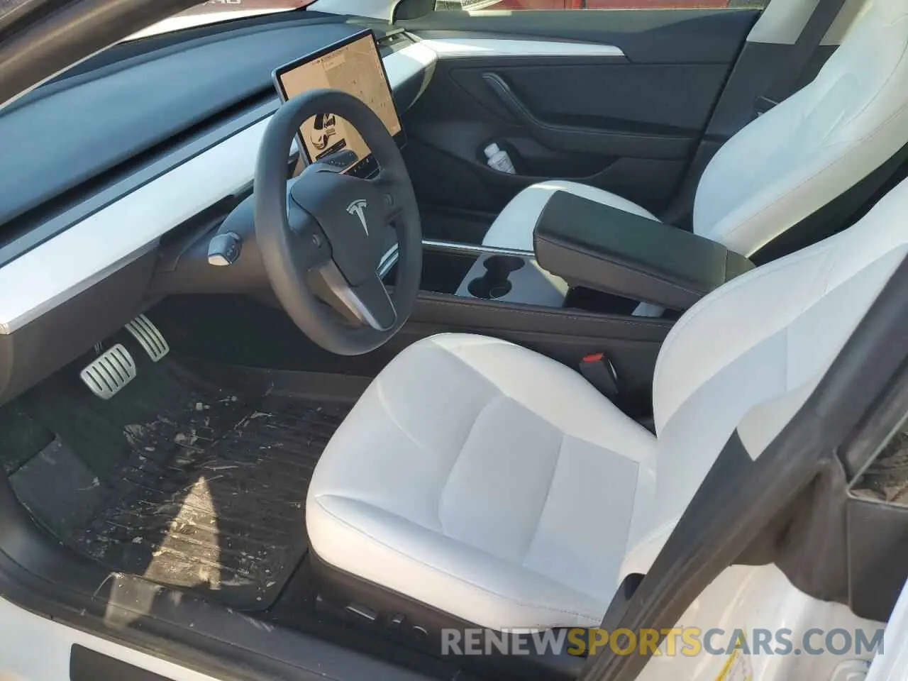7 fotografías del automóvil dañado 5YJ3E1EC9MF063418 TESLA MODEL 3 2021