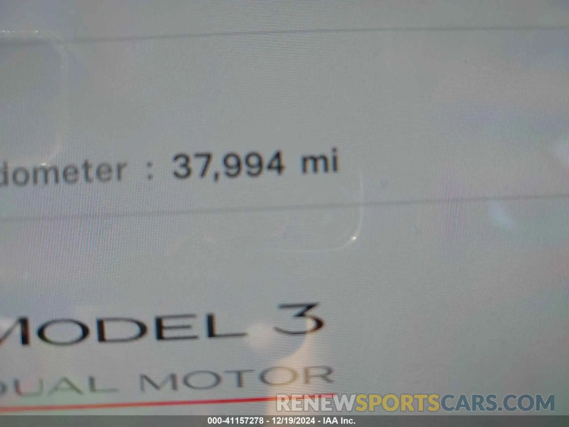 15 fotografías del automóvil dañado 5YJ3E1ECXMF991772 TESLA MODEL 3 2021