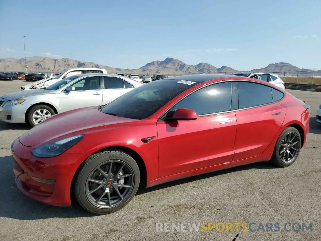1 fotografías del automóvil dañado 5YJ3E1EA0NF115227 TESLA MODEL 3 2022