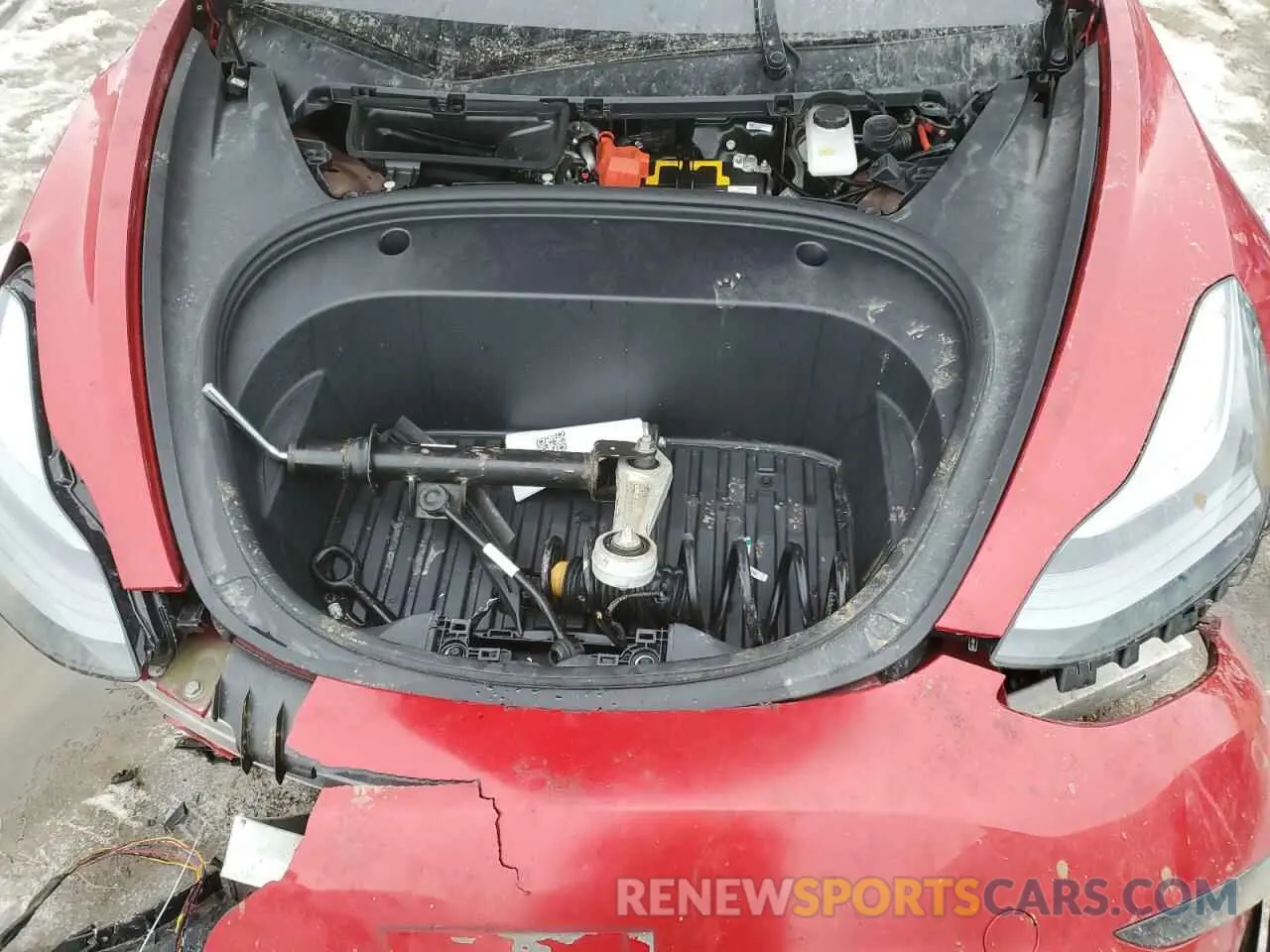 11 fotografías del automóvil dañado 5YJ3E1EA0NF157719 TESLA MODEL 3 2022