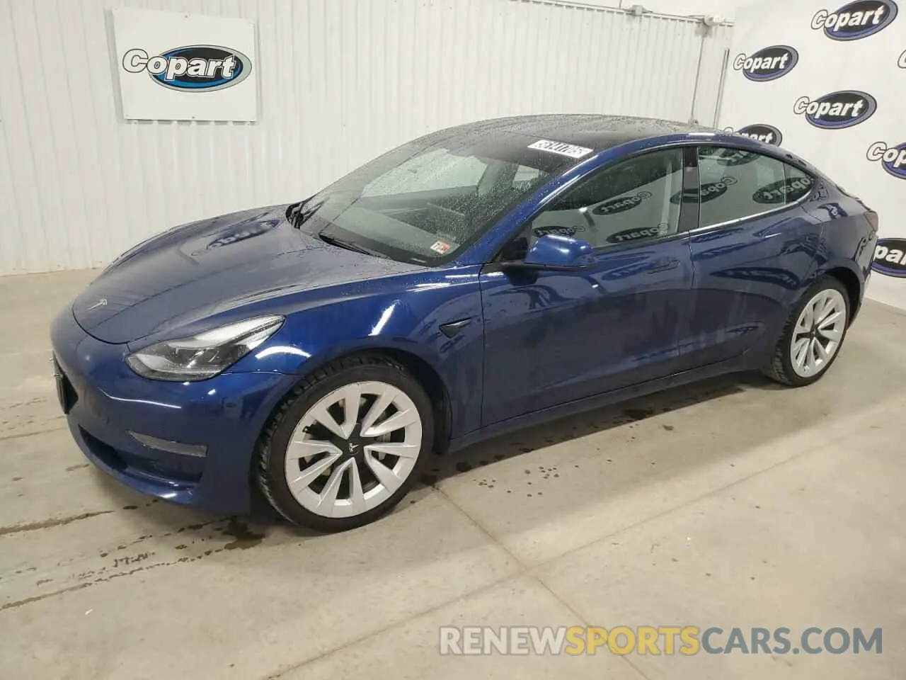 1 fotografías del automóvil dañado 5YJ3E1EA0NF184970 TESLA MODEL 3 2022