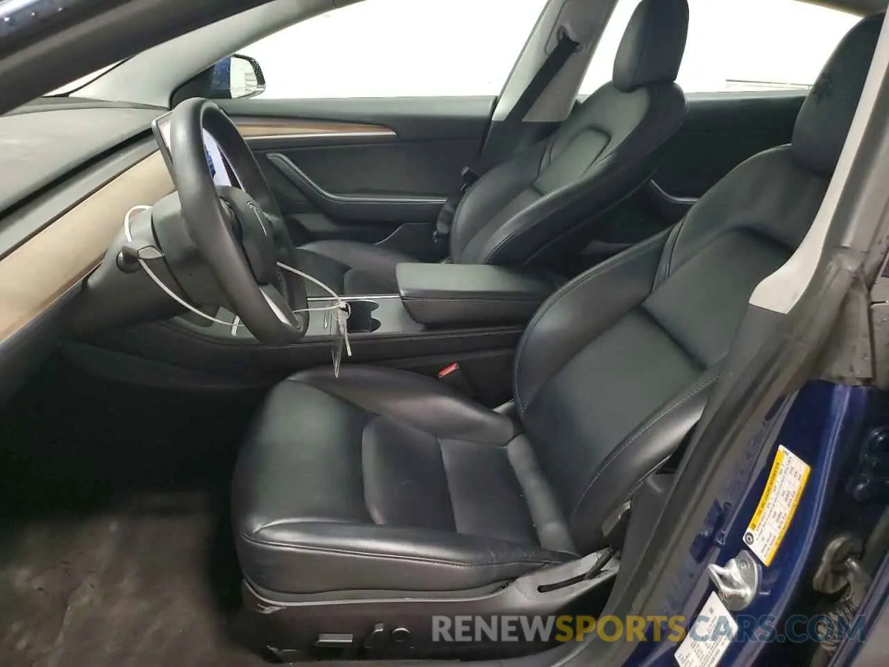 7 fotografías del automóvil dañado 5YJ3E1EA0NF184970 TESLA MODEL 3 2022