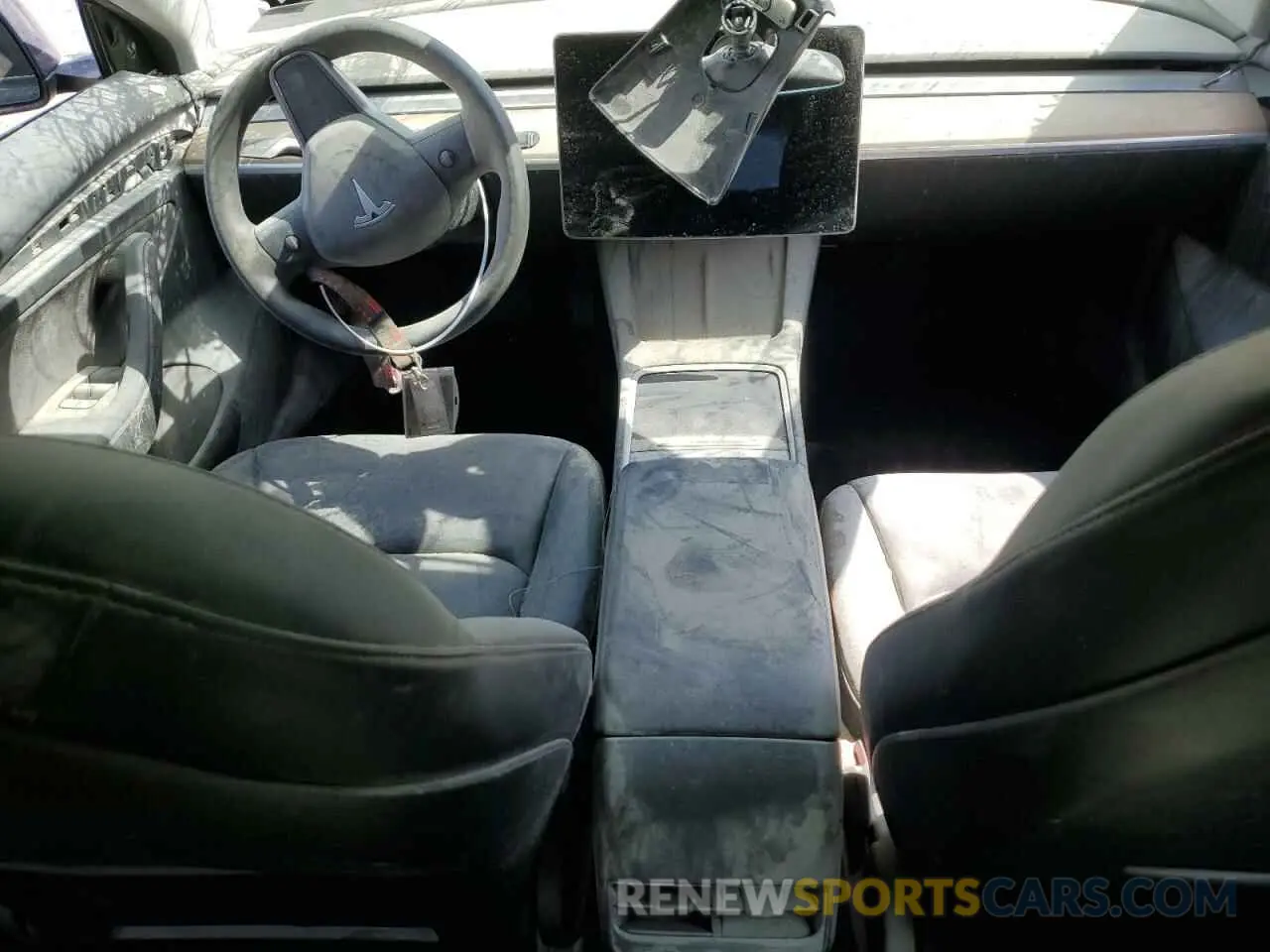 8 fotografías del automóvil dañado 5YJ3E1EA0NF184984 TESLA MODEL 3 2022