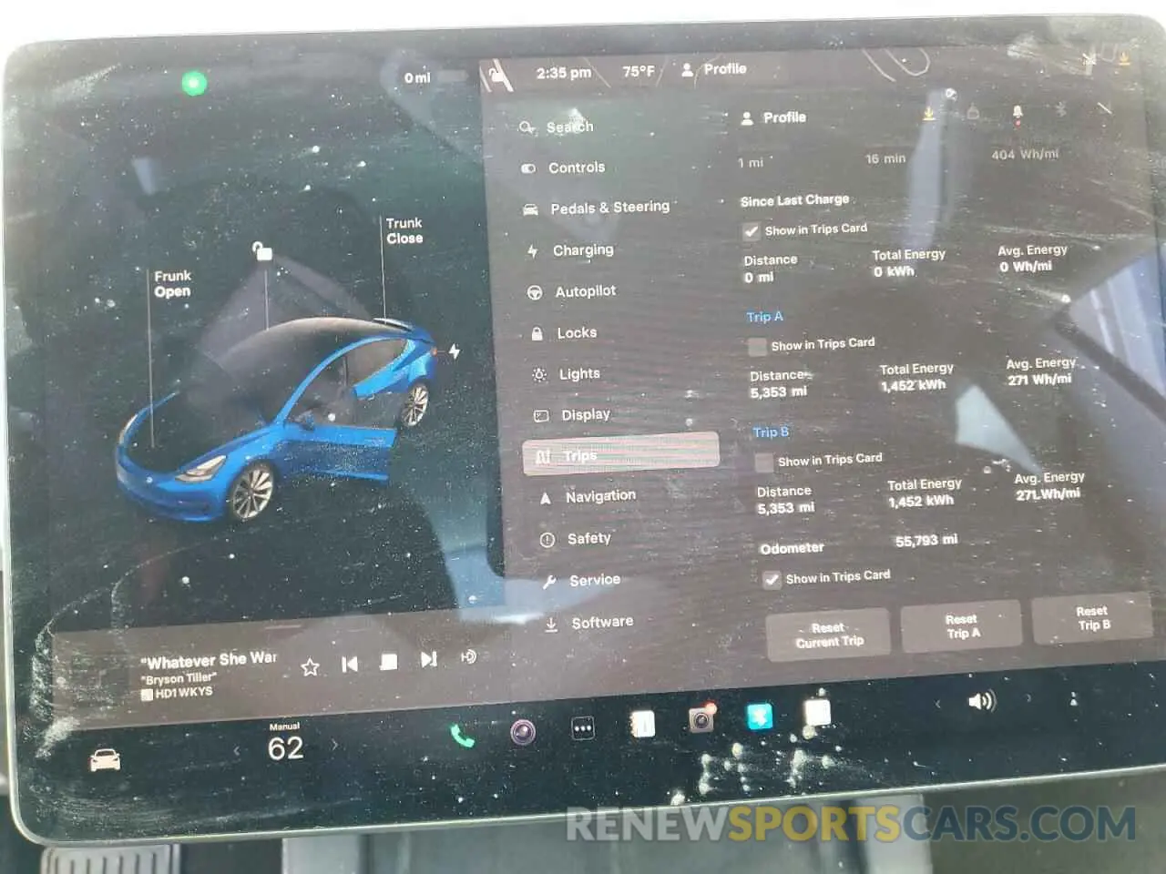 9 fotografías del automóvil dañado 5YJ3E1EA0NF184984 TESLA MODEL 3 2022