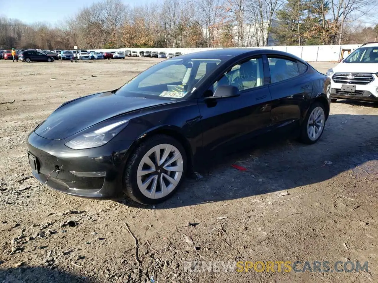 1 fotografías del automóvil dañado 5YJ3E1EA0NF186301 TESLA MODEL 3 2022