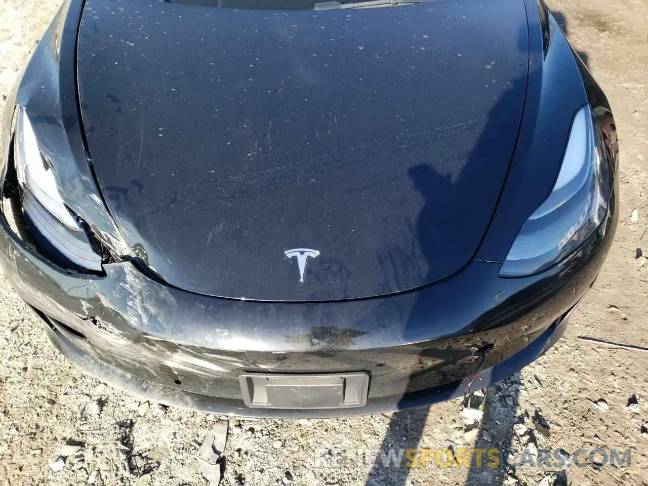 11 fotografías del automóvil dañado 5YJ3E1EA0NF186301 TESLA MODEL 3 2022