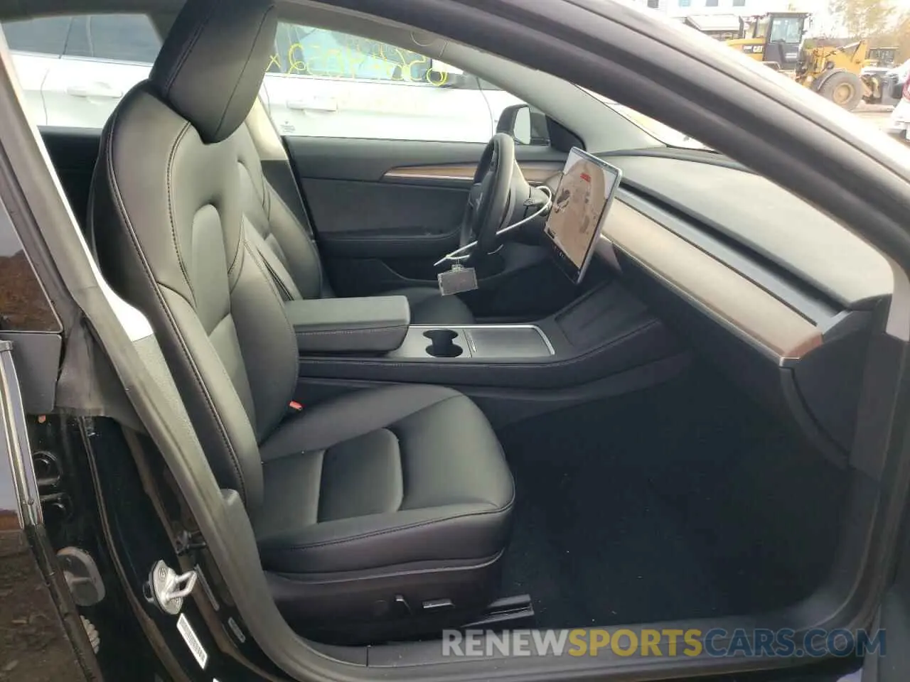 5 fotografías del automóvil dañado 5YJ3E1EA0NF187237 TESLA MODEL 3 2022
