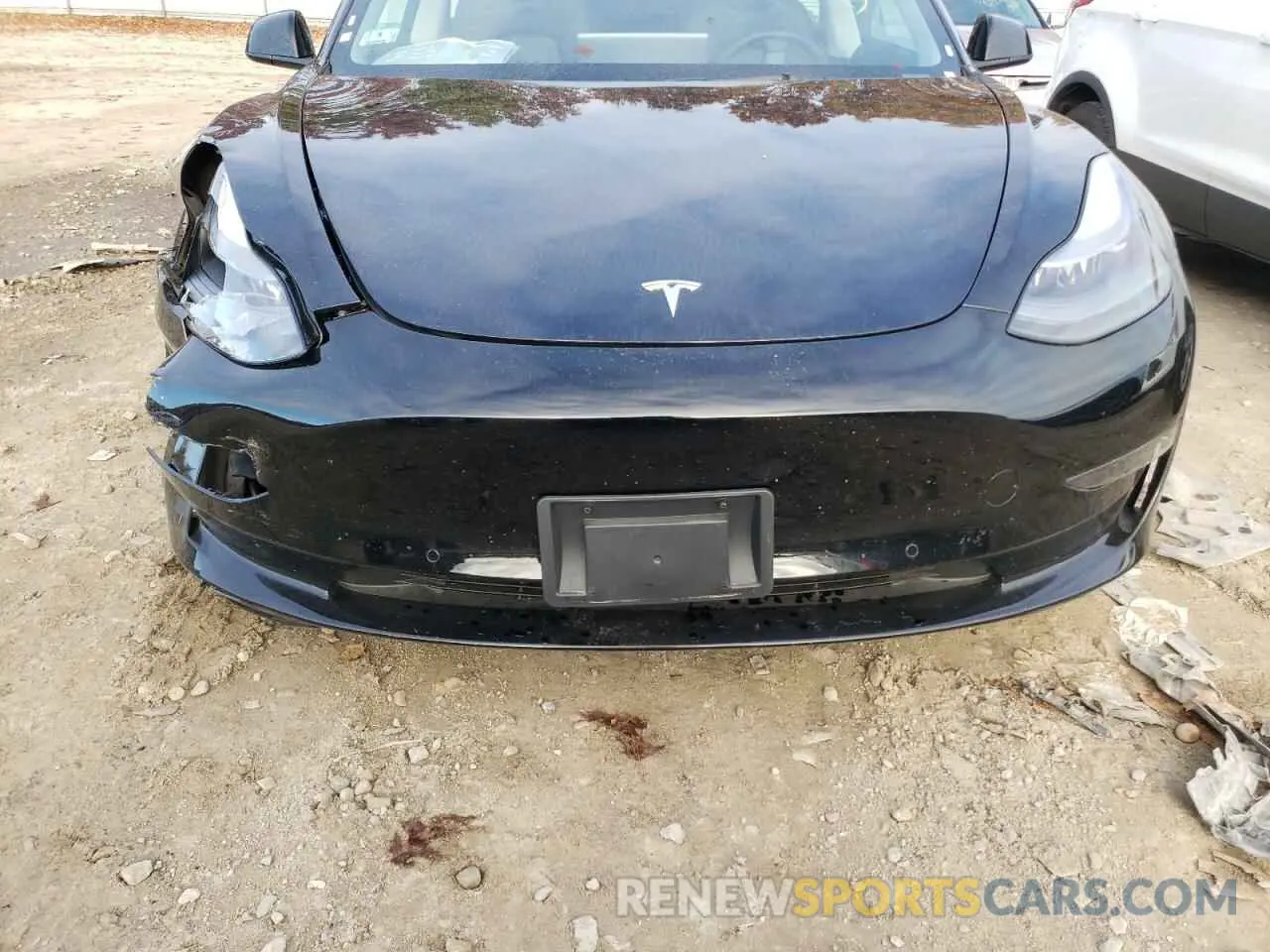 9 fotografías del automóvil dañado 5YJ3E1EA0NF187237 TESLA MODEL 3 2022