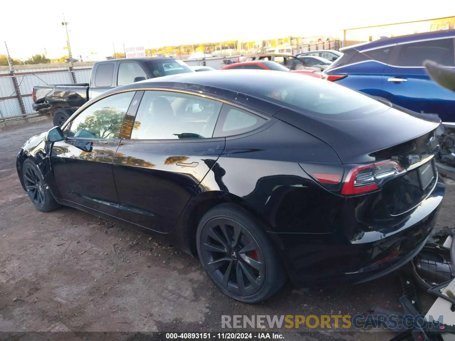 14 fotografías del automóvil dañado 5YJ3E1EA0NF189490 TESLA MODEL 3 2022